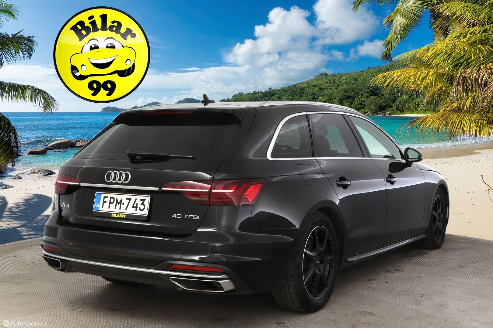 Audi A4 2020 Avant Business Advanced Comfort Edition 40 TFSI 140 kW MHEV S tronic * Urheiluistuimet / Koukku / Webasto / P. Kamera / LED-Valot / Apple&Android / KeylessGo * - 1 om. Suomi-Auto / 2x Renkaat / Todella hyvällä historialla *