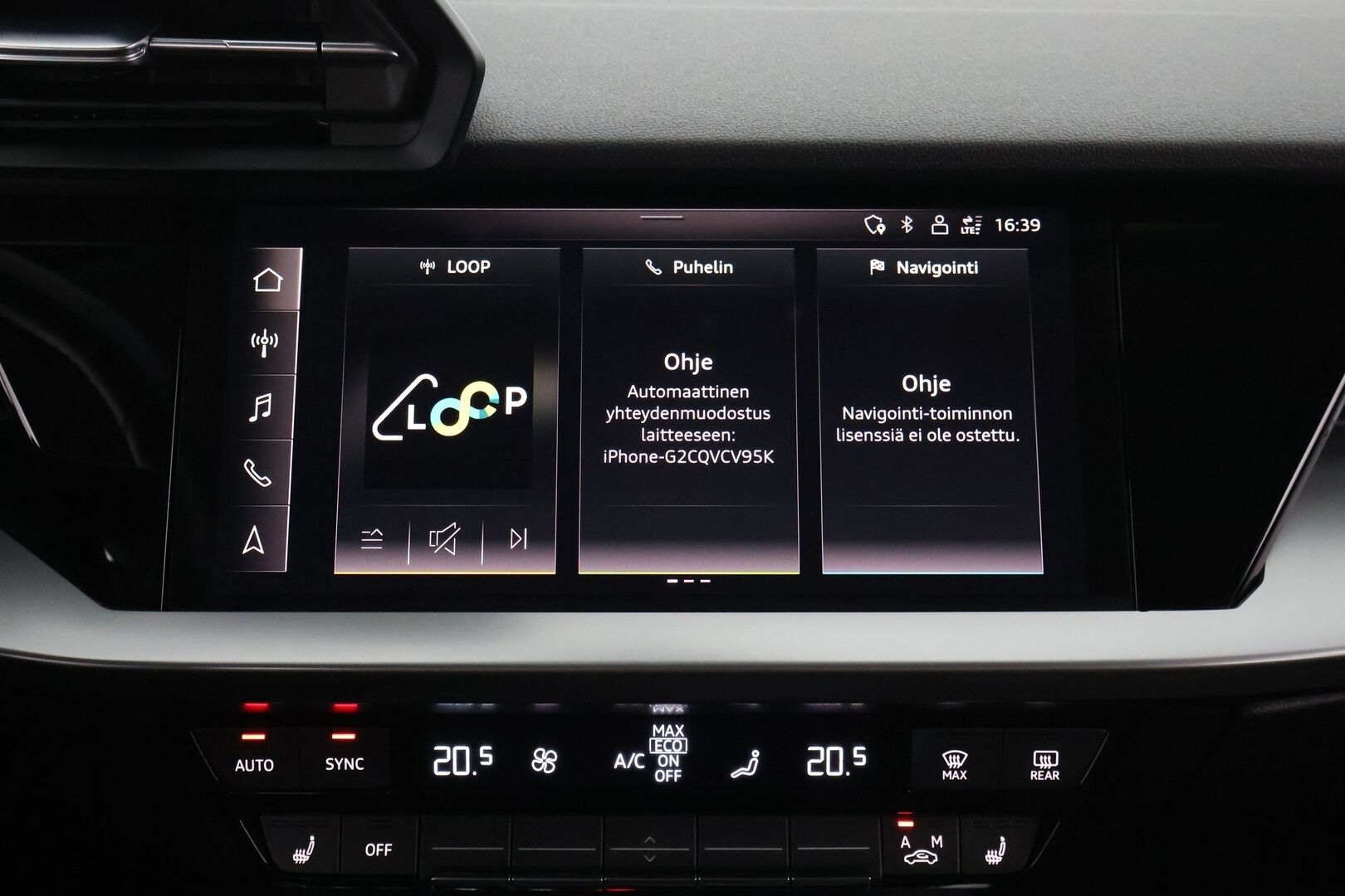 Audi A3 2020 Sportback Business Launch Edition 35 TFSI 110 kW MHEV S tronic - Digimittaristo | ACC | Sporttpenkit | Apple&Android | P.tutka | MMI+ | LED