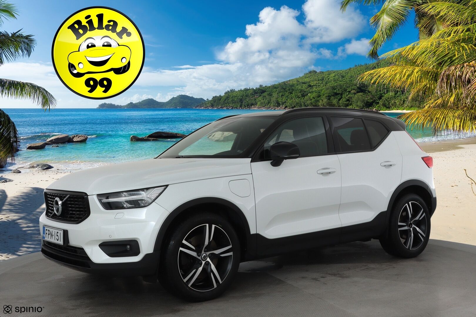 Volvo XC40 2020 T5 TwE Business R-Design aut * Webasto / Harman & Kardon / Vetokoukku / Panorama / 360-Kamera / Full LED - Merkkihuollot / Sporttipenkki Muistilla / Nahka-Alcantara / Supervarusteet!