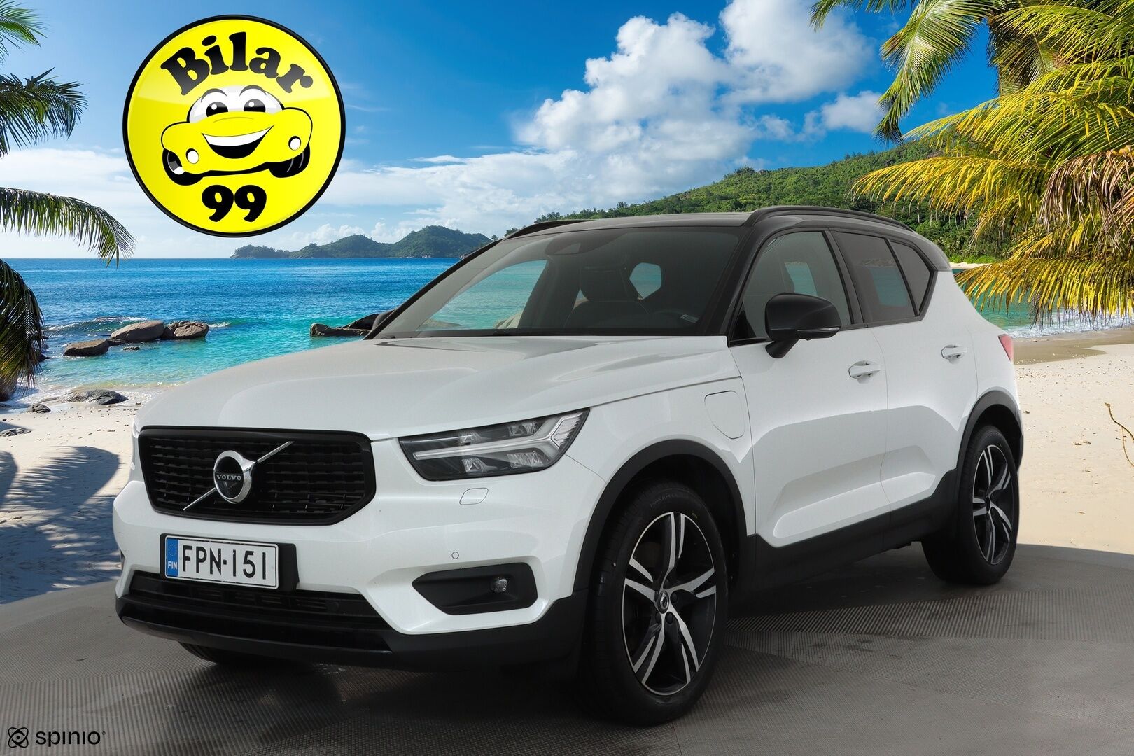 Volvo XC40 2020 T5 TwE Business R-Design aut **H&K / Webasto / Koukku / Panorama / ACC / Full-LED / 360° / Sporttipenkki Muistilla** - 2x Latauskaapelit / Kahdet Renkaat / Merkkihuollettu!