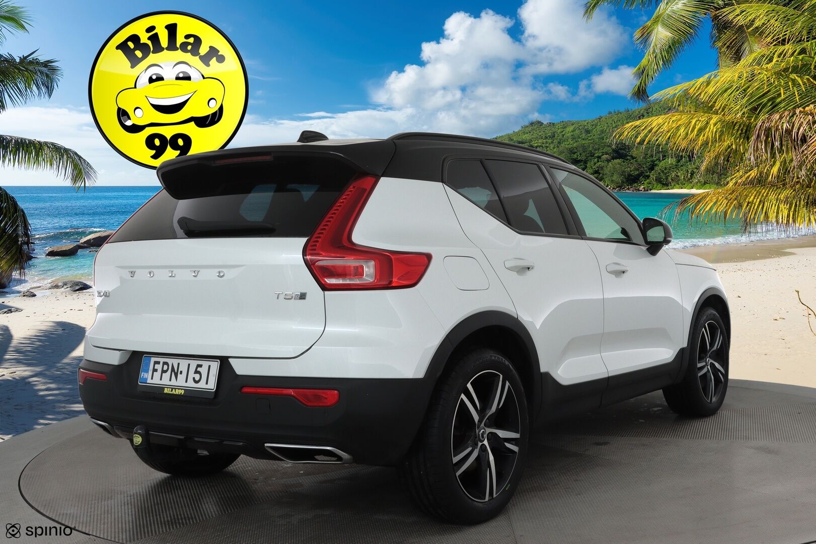 Volvo XC40 2020 T5 TwE Business R-Design aut **H&K / Webasto / Koukku / Panorama / ACC / Full-LED / 360° / Sporttipenkki Muistilla** - 2x Latauskaapelit / Kahdet Renkaat / Merkkihuollettu!