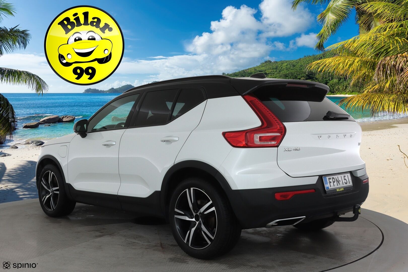 Volvo XC40 2020 T5 TwE Business R-Design aut * Webasto / Harman & Kardon / Vetokoukku / Panorama / 360-Kamera / Full LED - Merkkihuollot / Sporttipenkki Muistilla / Nahka-Alcantara / Supervarusteet!