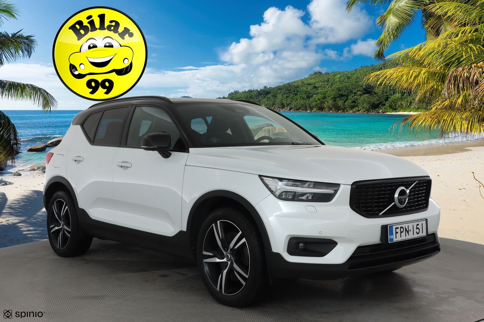 Volvo XC40 2020 T5 TwE Business R-Design aut **H&K / Webasto / Koukku / Panorama / ACC / Full-LED / 360° / Sporttipenkki Muistilla** - 2x Latauskaapelit / Kahdet Renkaat / Merkkihuollettu!