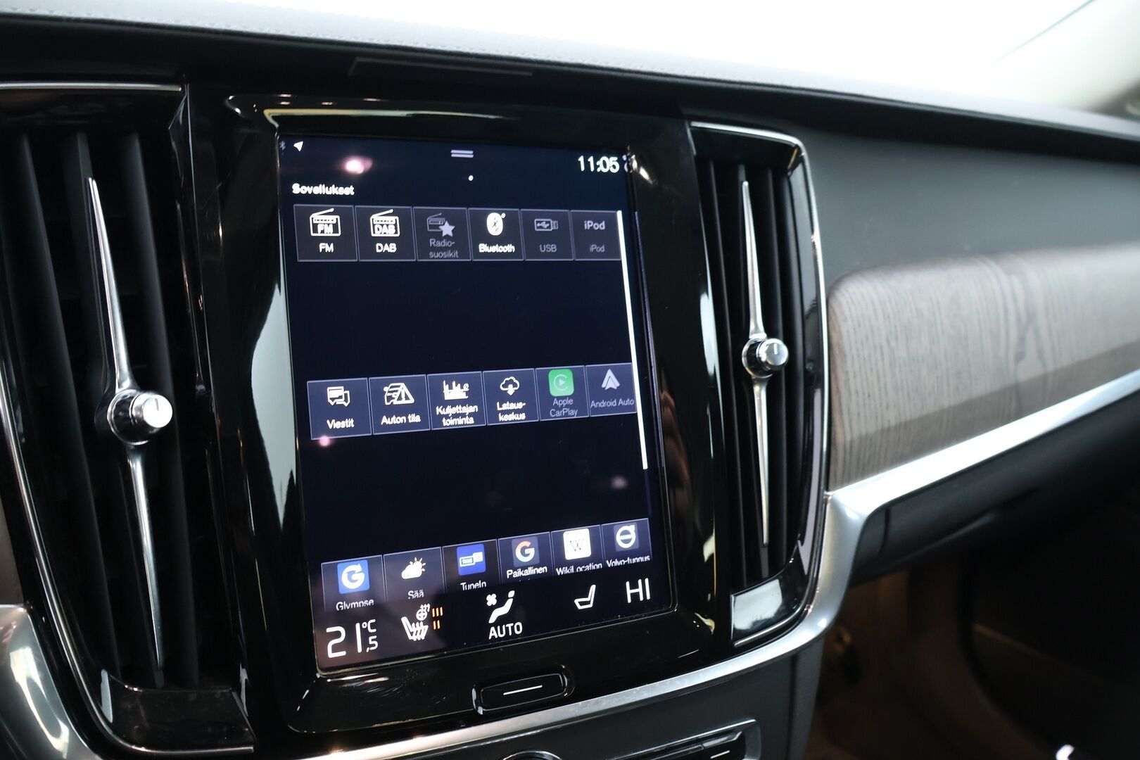 Volvo S90 2021 D3 Business Inscription Edition / Adapt.vakkari / Webasto / Peruutuskamera / Nahkaverhoilu / Suomi-auto - HULLUT JOULUT KORKOTARJOUS 2,49% 