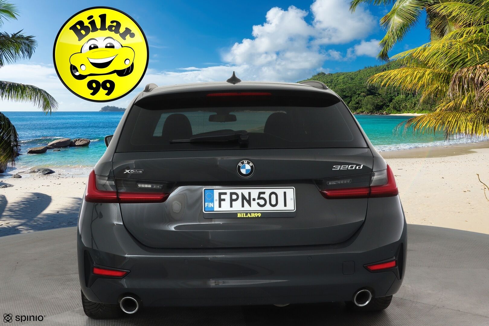 BMW 320 2020 G21 xDrive Business Sport MHEV *Vakkari / Webasto / Koukku / Hifit / LED / Puolinahat / Digimittaristo / Ratin lämmitin / Display Key - 3,99 % KORKOTARJOUS TÄHÄN AUTOON 31.8. ASTI! - 1.Om Suomi-auto / Merkkihuollettu ja viimeisin huolto 06/25 / Kahdet renkaat aluvanteilla 