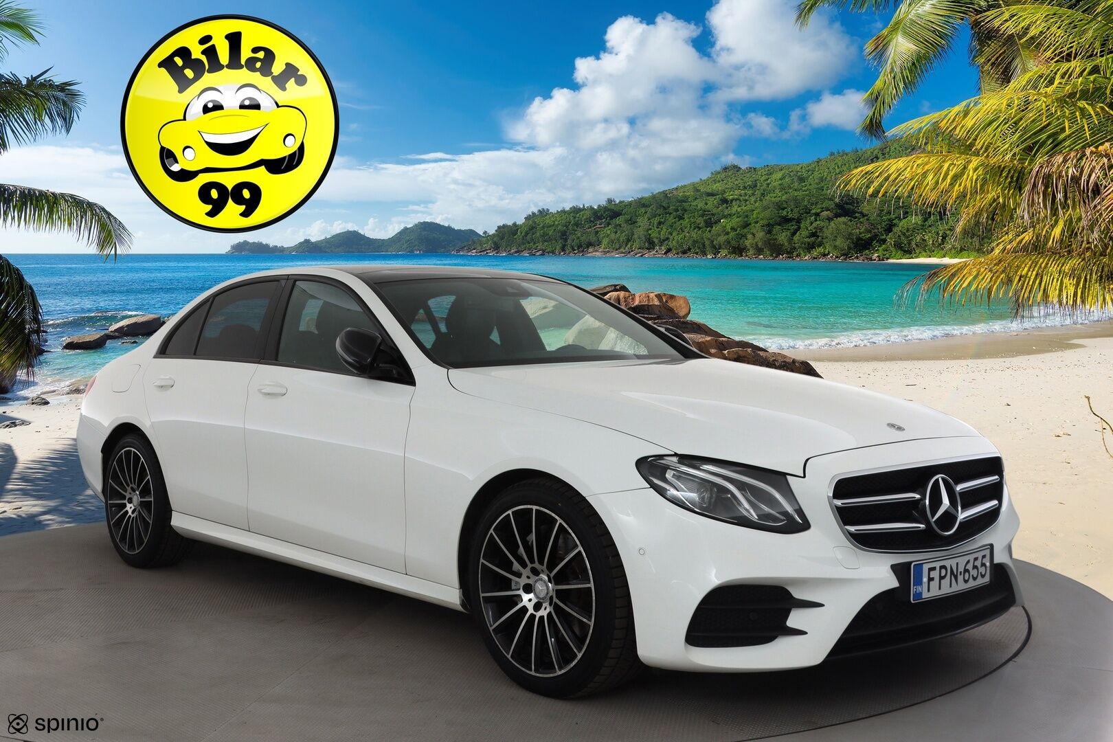 Mercedes-Benz E 2018 220 d 4Matic T A Premium Business AMG * Vakkari / Webasto / LED / Navi / Panorama / Sporttipenkit / Widescreen *