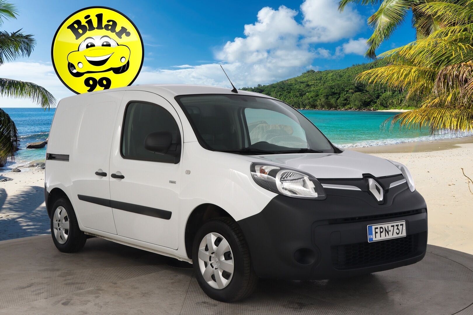 Renault Kangoo 2020 Z.E. Power+ 3m3, 33 kWh *Vakionopeudensäädin / P-kamera / Ilmastointi* - Merkkihuollettu / 2x renkaat vanteilla / Siisti* - HULLUT VÄLIPÄIVÄT KORKOTARJOUS 2,49%