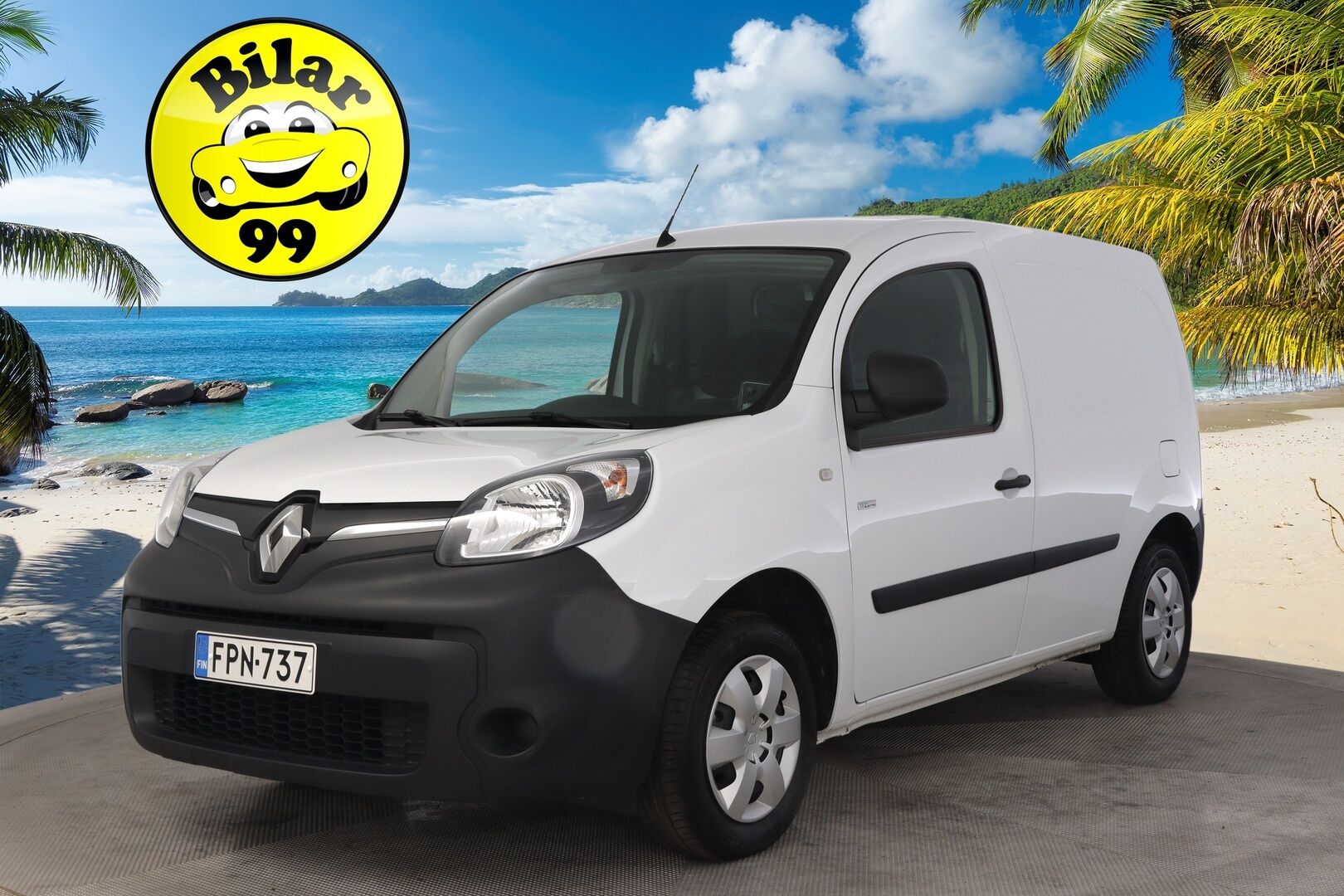 Renault Kangoo 2020 Z.E. Power+ 3m3, 33 kWh *Vakionopeudensäädin / P-kamera / Ilmastointi* - Merkkihuollettu / 2x renkaat vanteilla / Siisti* - HULLUT VÄLIPÄIVÄT KORKOTARJOUS 2,49%