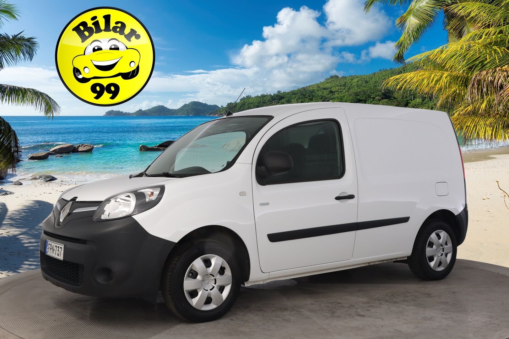 Renault Kangoo 2020 Z.E. Power+ 3m3, 33 kWh *Vakionopeudensäädin / P-kamera / Ilmastointi* - Merkkihuollettu / 2x renkaat vanteilla / Siisti* - HULLUT VÄLIPÄIVÄT KORKOTARJOUS 2,49%
