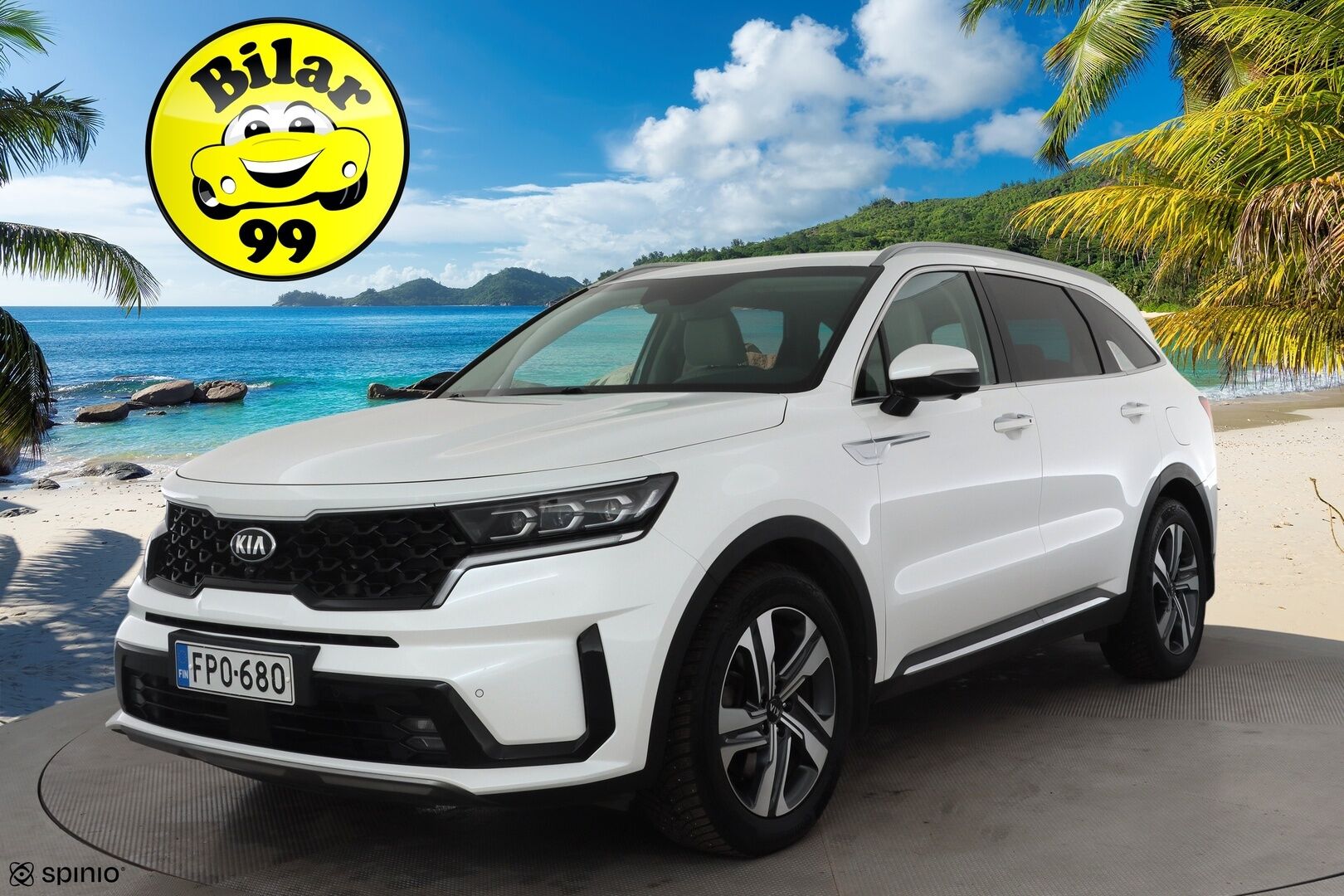 Kia Sorento 2021 2,2 CRDi AWD Business Premium DCT AT 7P * ACC / 360° / Bose / LED / Navi / Sähköpenkit / Koukku / Digimittaristo * - Suomi-auto / Kahdet renkaat aluvanteilla / Merkkihuollettu