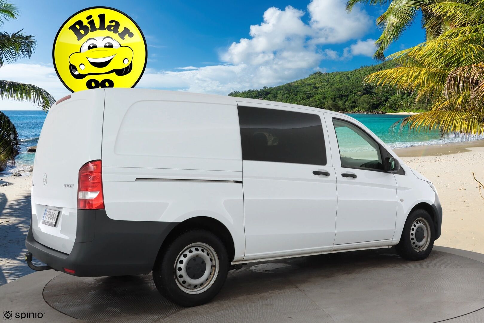 Mercedes-Benz Vito 2022 110CDI FWD-3,05/32K keskipitkä A2 * Vakkari / Webasto / P-Kamera / Koukku / Bluetooth* - Suomi-auto / ALV / 2x vanteet