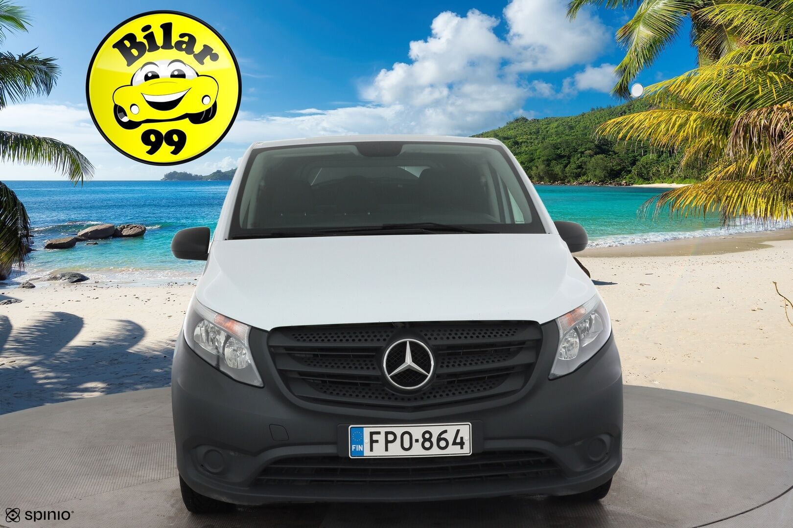 Mercedes-Benz Vito 2022 110CDI FWD-3,05/32K keskipitkä A2 * Vakkari / Webasto / P-Kamera / Koukku / Bluetooth* - Suomi-auto / ALV / 2x vanteet