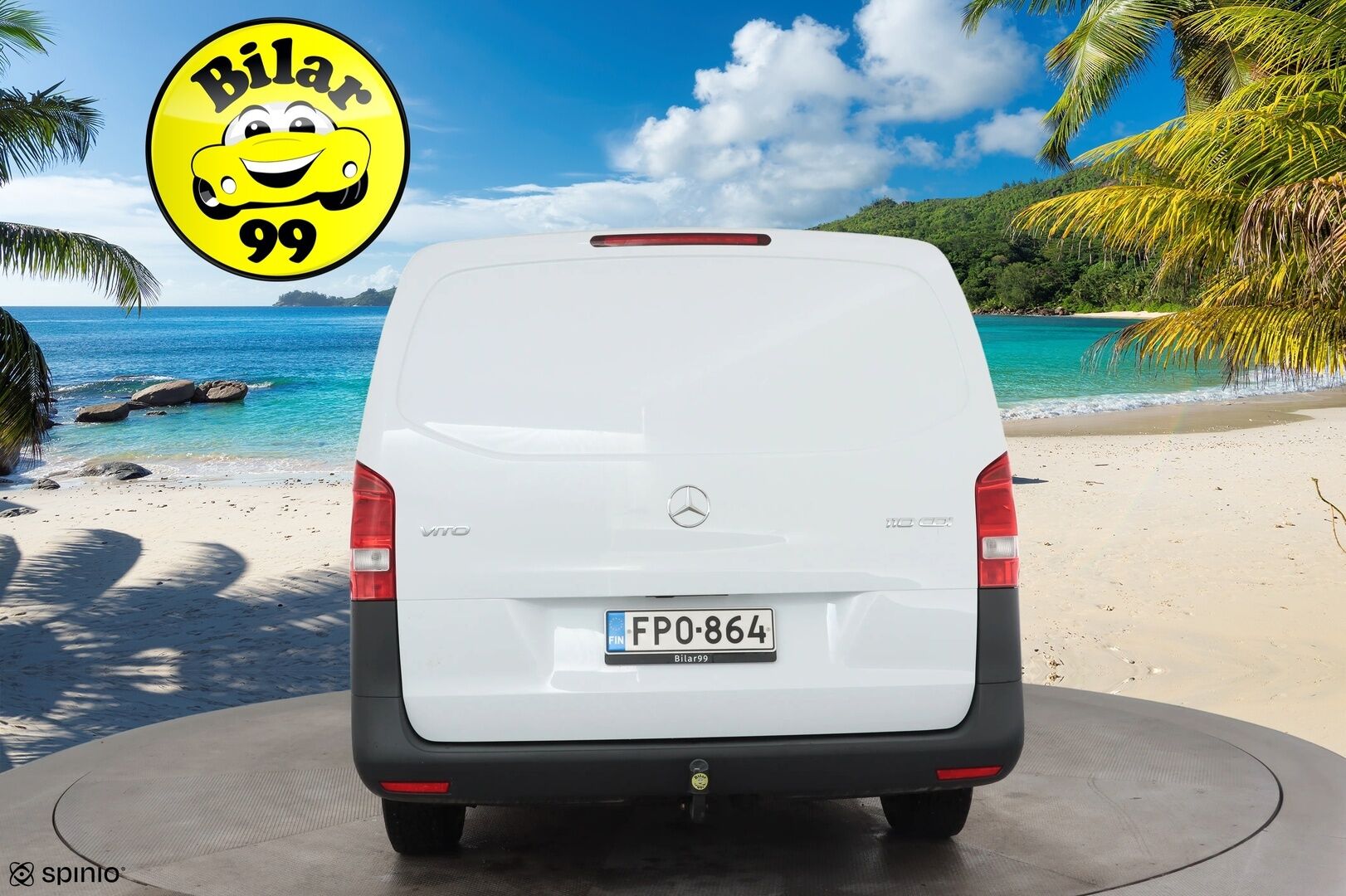 Mercedes-Benz Vito 2022 110CDI FWD-3,05/32K keskipitkä A2 * Vakkari / Webasto / P-Kamera / Koukku / Bluetooth* - Suomi-auto / ALV / 2x vanteet