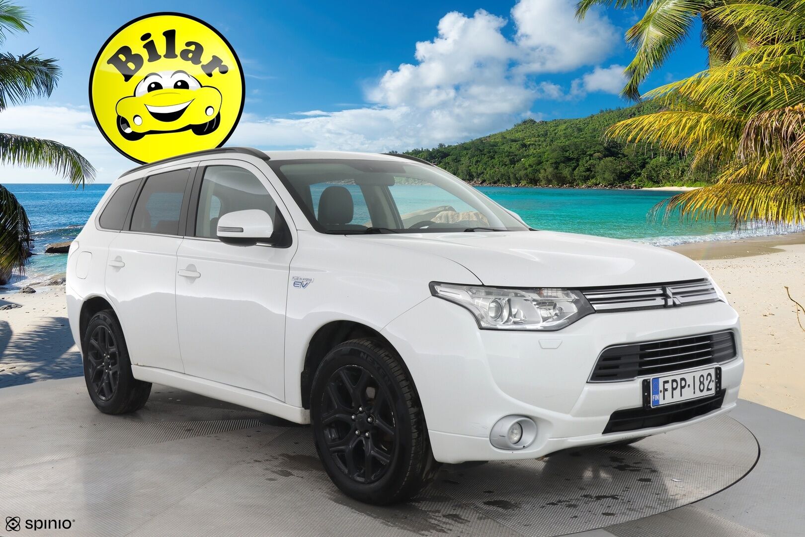 Mitsubishi Outlander PHEV 2014 Intense Plus 4WD 5P - Myydään  Huutokaupat.com - Tämä auto myydään huutokaupat.com -sivuston kautta: https://huutokaupat.com/kohde/6581732/mitsubishi-outlander-2014