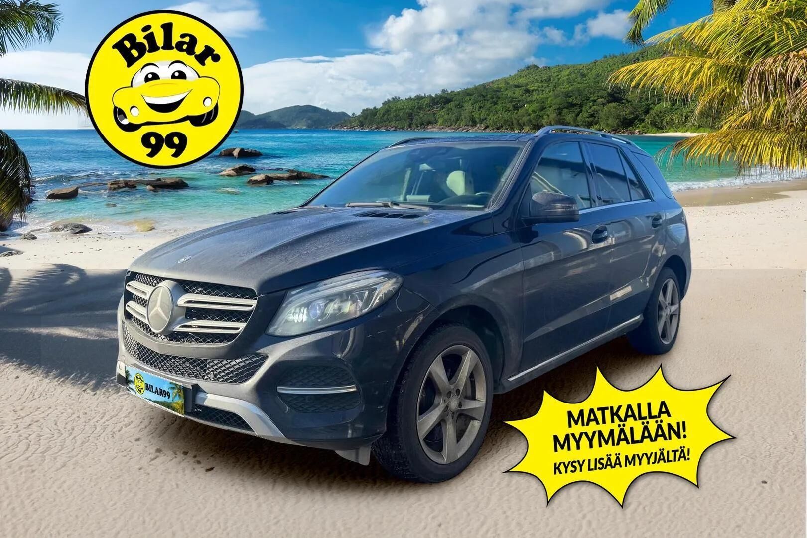 Mercedes-Benz GLE 2016 500 e 4Matic * - YritysOutlet - Myydään vain yrityksille * - Panorama / Harman&Kardon / Muistipenkit / Koukku / Nahkasisusta