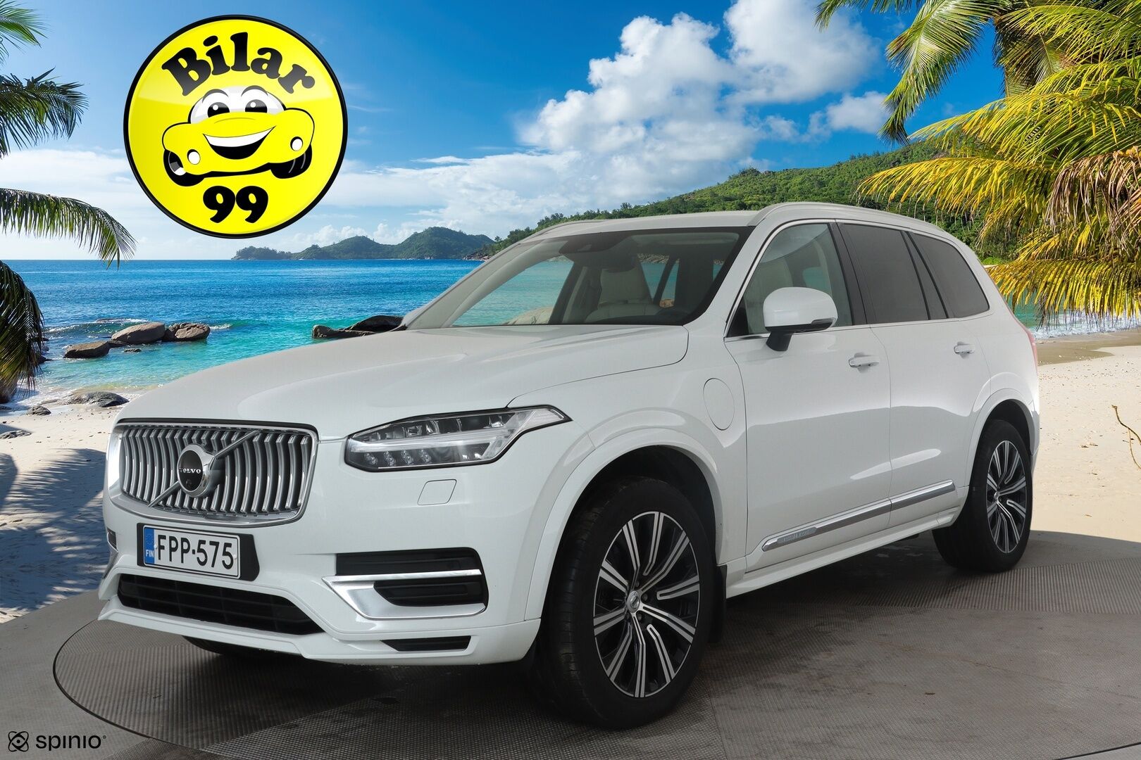 Volvo XC90 2021 T8 TwE AWD Inscription aut 7-P *ACC / Muistipenkit / Full LED / 360° / Vaaleat sporttinahat / Navi / BLIS / Koukku / Webasto* - 1.Om Suomi-auto / Kahdet renkaat aluvanteilla / Merkkihuollettu / Juuri huollettu!