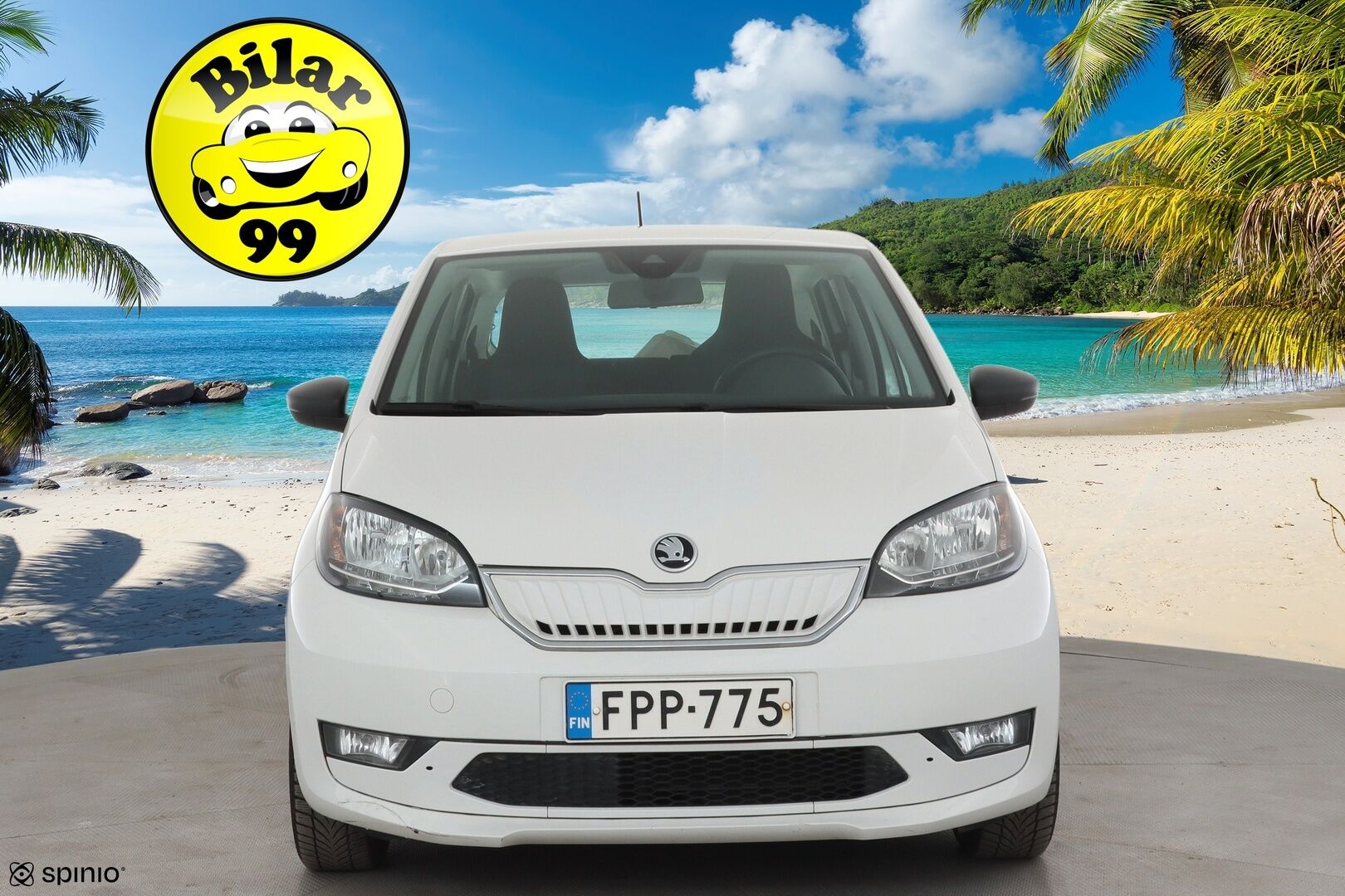 Skoda Citigo 2021 61 kW Ambition iV * Suomi-auto / P.Tutka / Bluetooth / Isofix / Penkinlämmittimet / Kahdet renkaat * - Akku kuntotarkastettu SoH 92,7% / Merkkihuollot