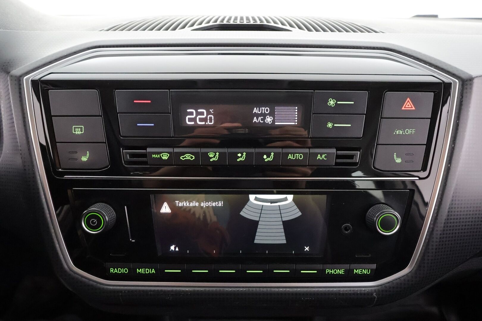 Skoda Citigo 2021 61 kW Ambition iV * Suomi-auto / P.Tutka / Bluetooth / Isofix / Penkinlämmittimet / Kahdet renkaat * - Akku kuntotarkastettu SoH 92,7% / Merkkihuollot