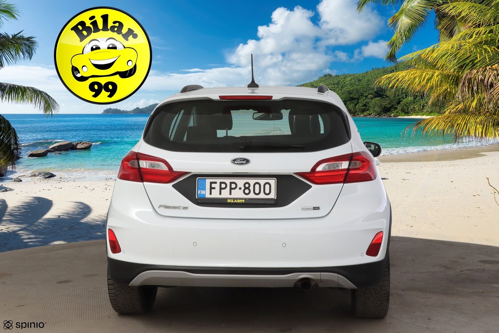 Ford Fiesta 2021 1,0 EcoBoost Hybrid (mHEV) 125hv M6 Active 5-ovinen * Ohjauspyörän lämmitin / Apple&Android / P-tutkat * - 1 Omisteinen Suomi-auto / 2x Renkaat