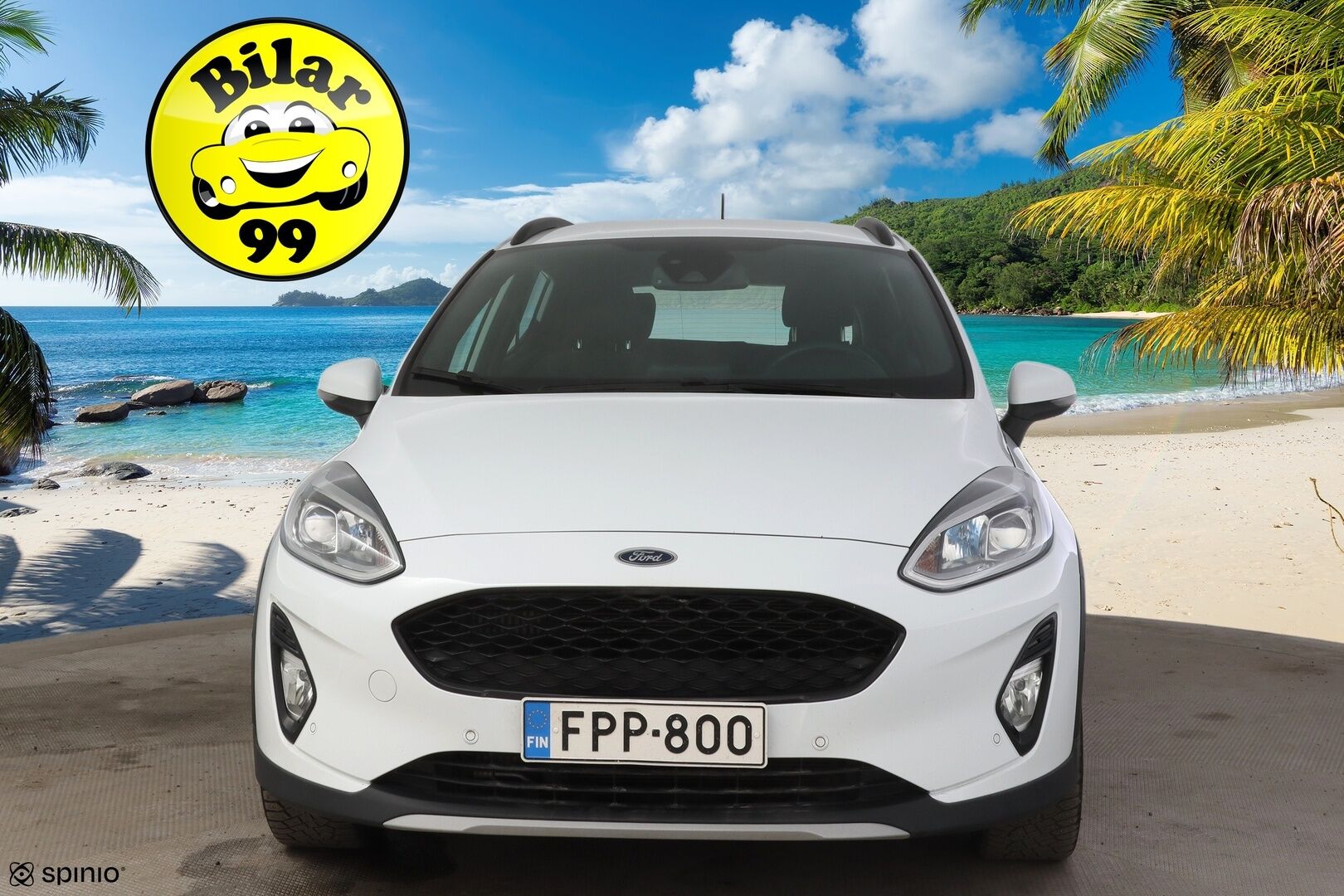 Ford Fiesta 2021 1,0 EcoBoost Hybrid (mHEV) 125hv M6 Active 5-ovinen * Ohjauspyörän lämmitin / Apple&Android / P-tutkat * - 1 Omisteinen Suomi-auto / 2x Renkaat