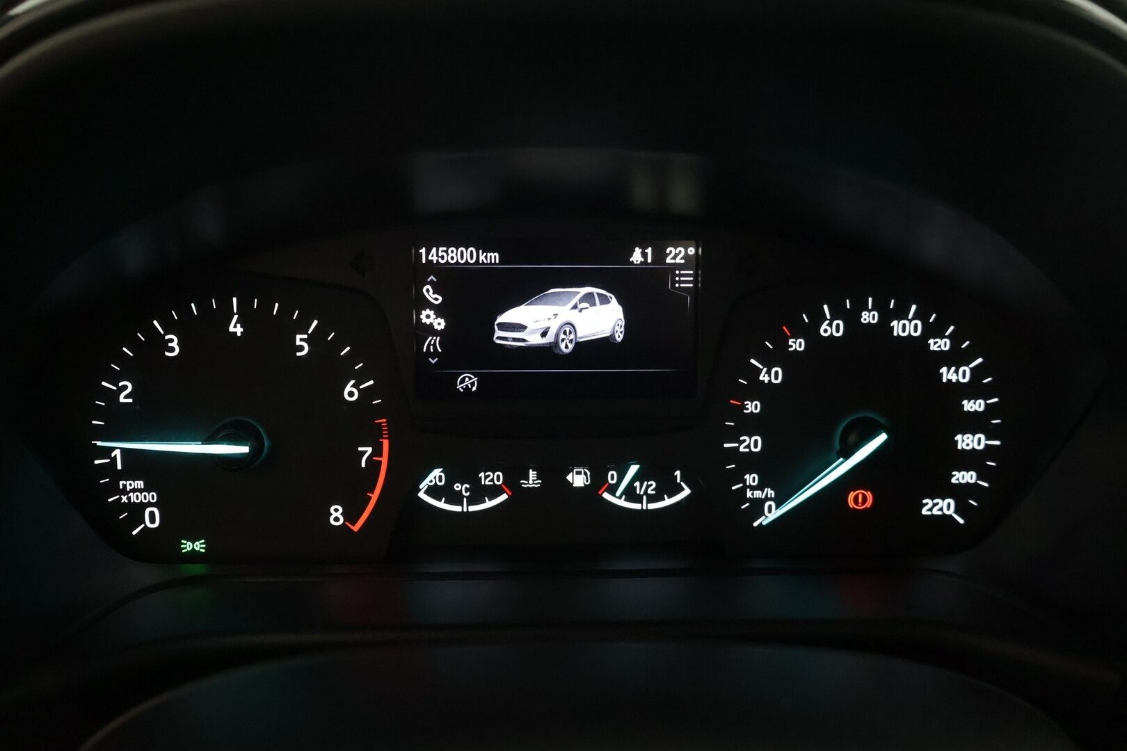 Ford Fiesta 2021 1,0 EcoBoost Hybrid (mHEV) 125hv M6 Active 5-ovinen * Ohjauspyörän lämmitin / Apple&Android / P-tutkat * - 1 Omisteinen Suomi-auto / 2x Renkaat