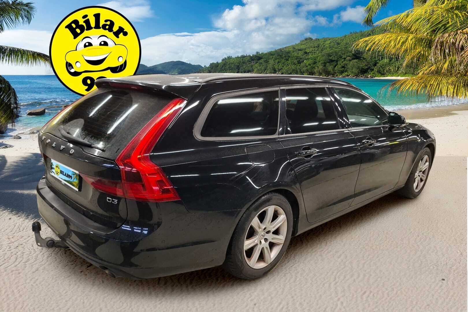 Volvo V90 2017 D3 Momentum aut - | ACC | Digimittaristo | Navi | Peruutuskamera | Tutkat edessä ja takana | Vetokoukku | LED | Lämmitetty ratti | Lisälämmitin | Volvo On Call | - KORKO VAIN 3,99 %