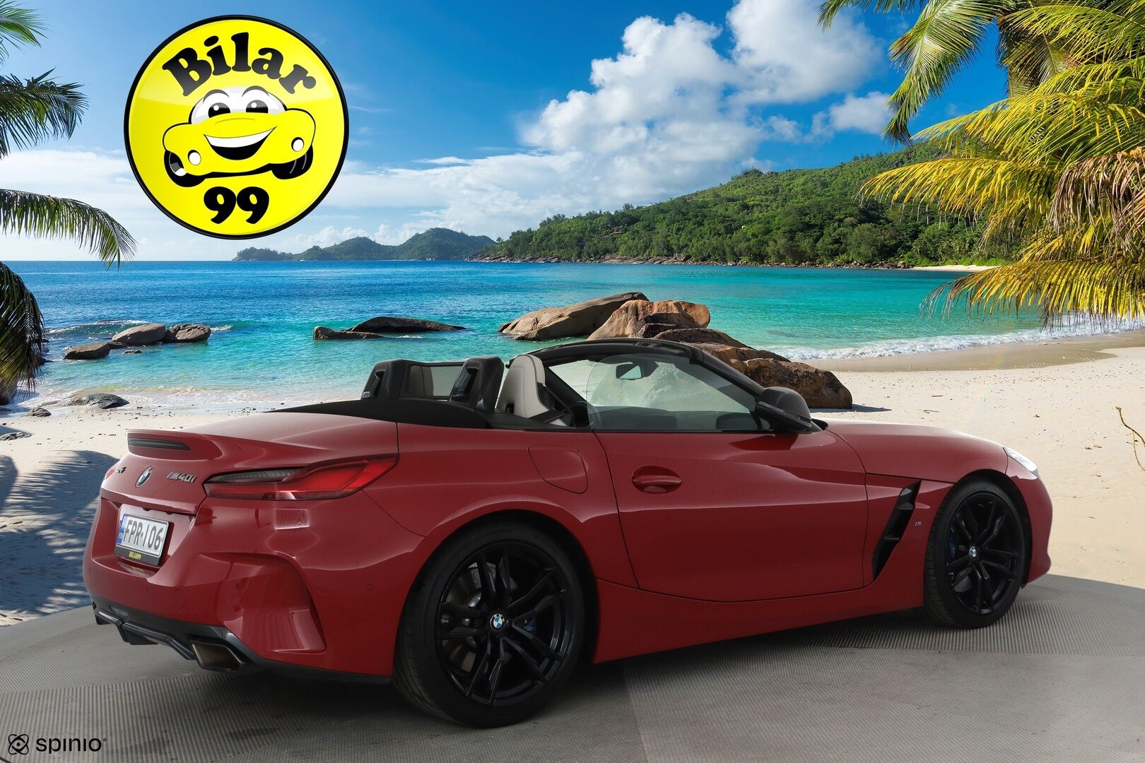 BMW Z4 2019 G29 Roadster M40i **HUD / H&K / Adapt.vakkari / Vaaleat nahkapenkit / P.kamera / Comfort access - 2,99 % KORKOTARJOUS TÄHÄN AUTOON - 