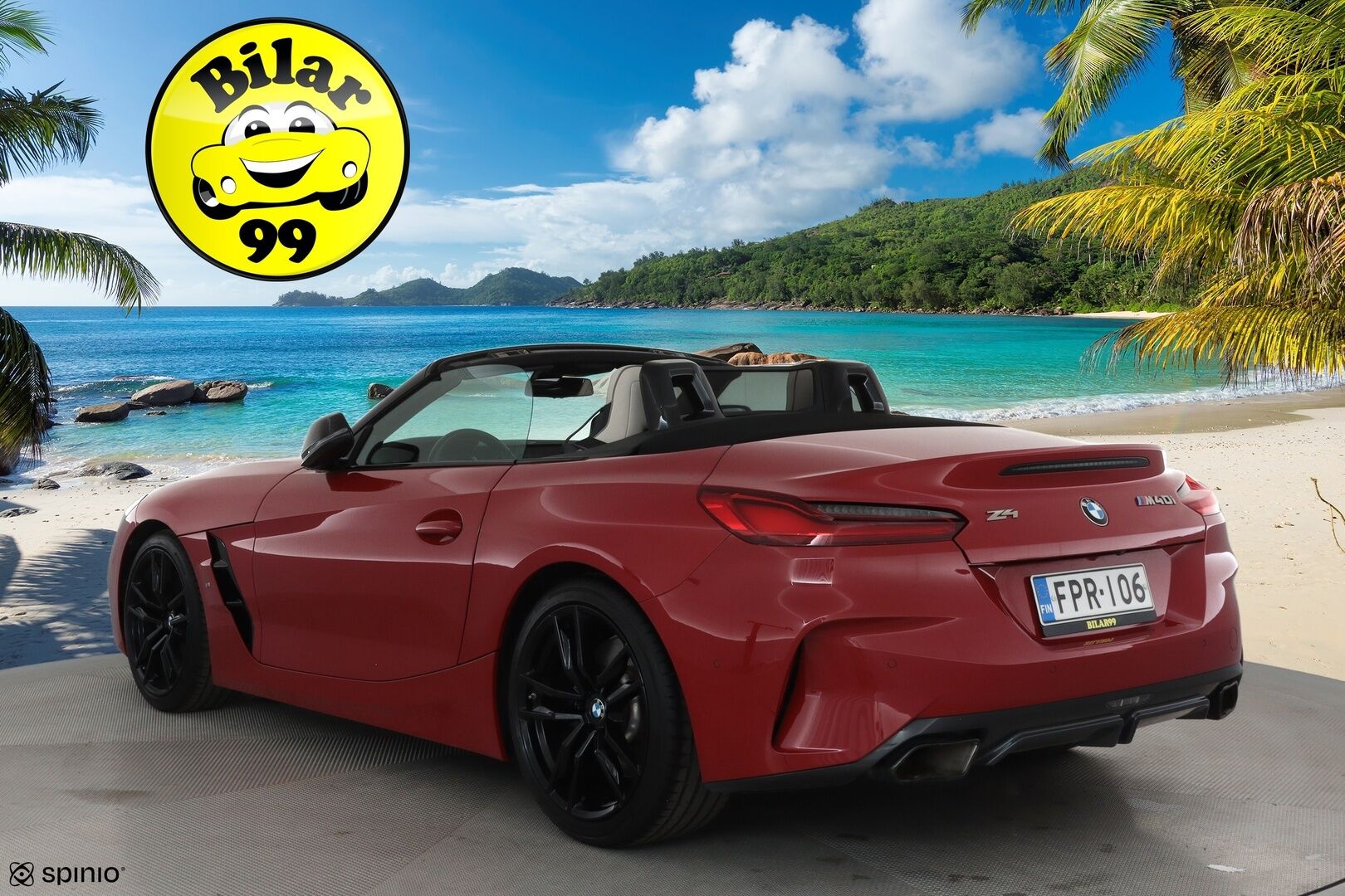 BMW Z4 2019 G29 Roadster M40i **HUD / H&K / Adapt.vakkari / Vaaleat nahkapenkit / P.kamera / Comfort access - 2,99 % KORKOTARJOUS TÄHÄN AUTOON - 