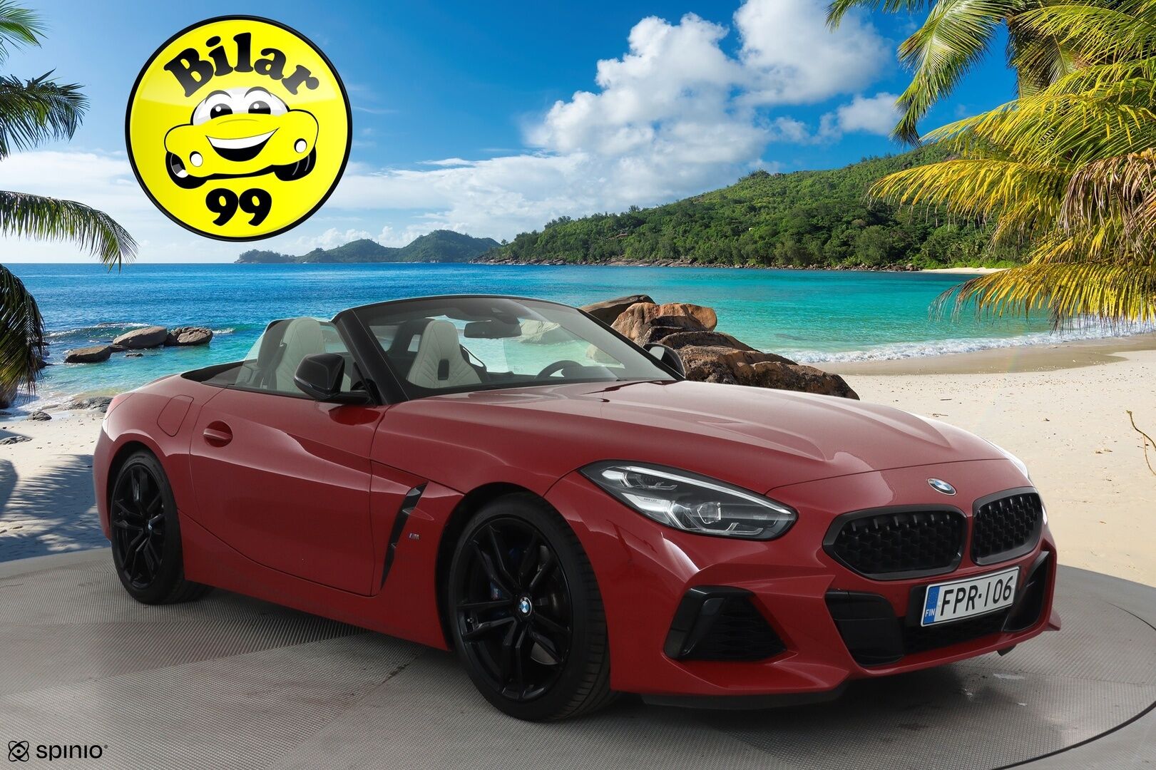 BMW Z4 2019 G29 Roadster M40i **HUD / H&K / Adapt.vakkari / Vaaleat nahkapenkit / P.kamera / Comfort access - 2,99 % KORKOTARJOUS TÄHÄN AUTOON - 