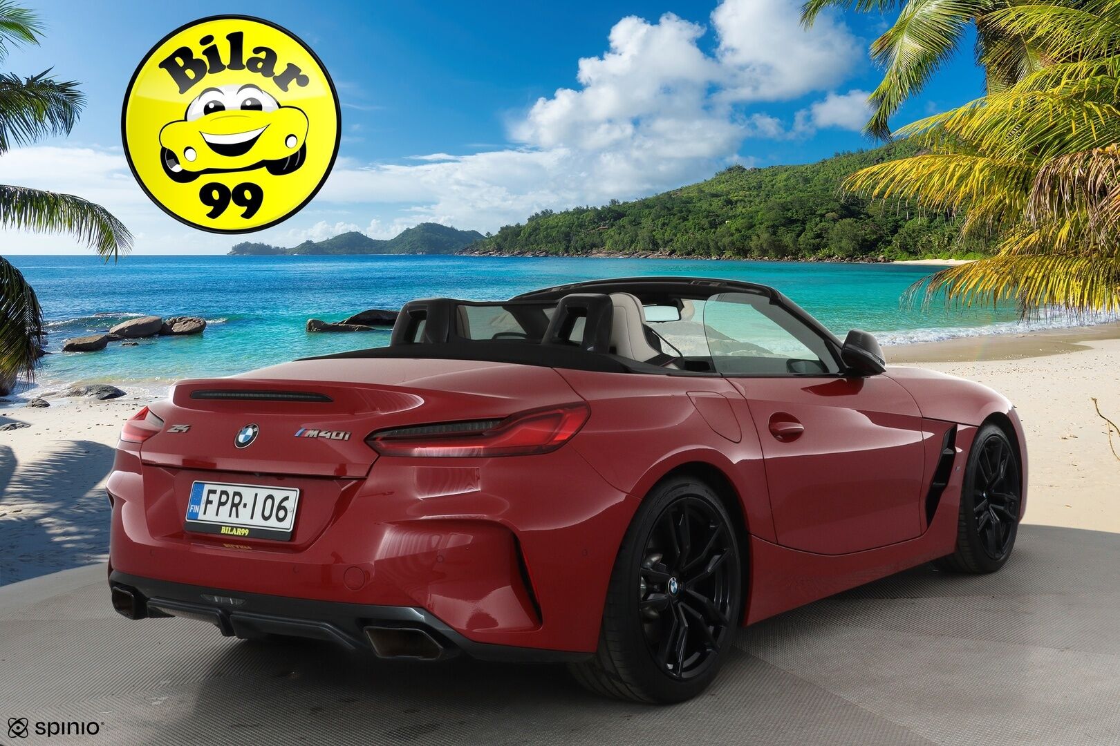 BMW Z4 2019 G29 Roadster M40i **HUD / H&K / Adapt.vakkari / Vaaleat nahkapenkit / P.kamera / Comfort access - 2,99 % KORKOTARJOUS TÄHÄN AUTOON - 