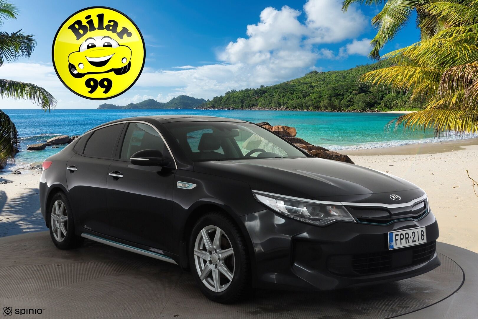 Kia Optima 2017 2,0 GDI PHEV Business Luxury A/T * ACC / P.kamera / LED / Navi / Muistipenkki / H&K / Ilmastoidut nahat / KeylessGo / Panorama * - Kahdet renkaat aluvanteilla / Juuri huollettu - HULLU BLACKWEEK KORKOTARJOUS 2,49%