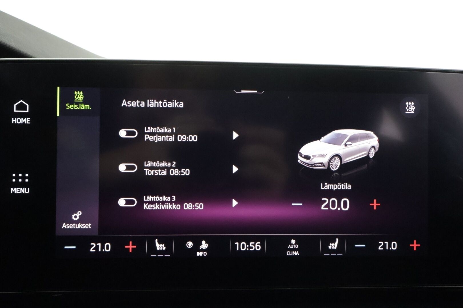 Skoda Octavia 2021 Combi 1,5 TSI Style Launch Edition - | ACC | Webasto | Matrix-LED | HUD | Canton | P.Kamera | Ratinlämmitys | Keyless | Apple&Android | Suomi-auto | Kahdet Renkaat |