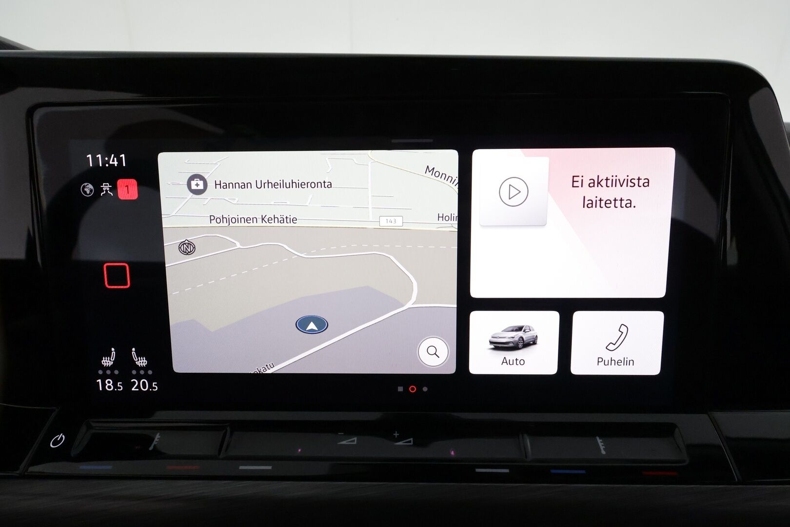 Volkswagen Golf 2021 First Edition Style 1,5 eTSI 110kW (MHEV) DSG *ACC / Matrix-LED / Hierova Sportistuin Muistilla / Webasto* - KATSO MIHIN HINTAAN! / Suomi-auto / Juuri huollettu! / Kahdet renkaat alumiinivanteilla / Style-Line