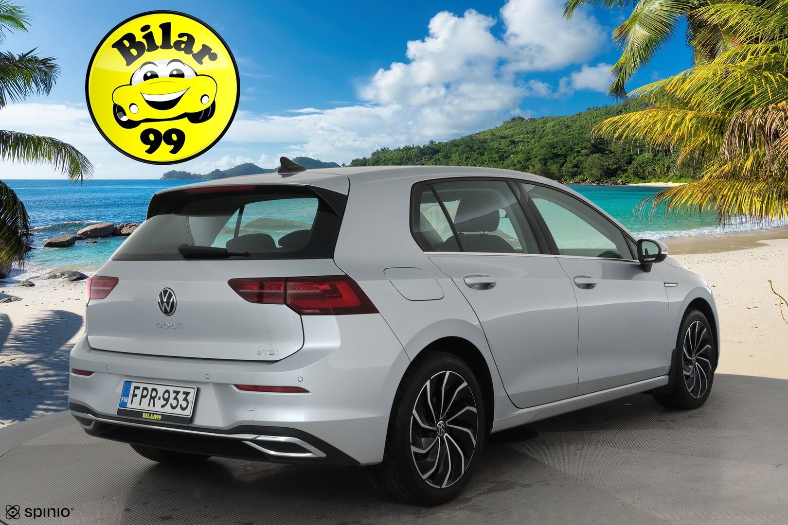 Volkswagen Golf 2021 First Edition Style 1,5 eTSI 110kW (MHEV) DSG *ACC / Matrix-LED / Hierova Sportistuin Muistilla / Webasto* - KATSO MIHIN HINTAAN! / Suomi-auto / Juuri huollettu! / Kahdet renkaat alumiinivanteilla / Style-Line