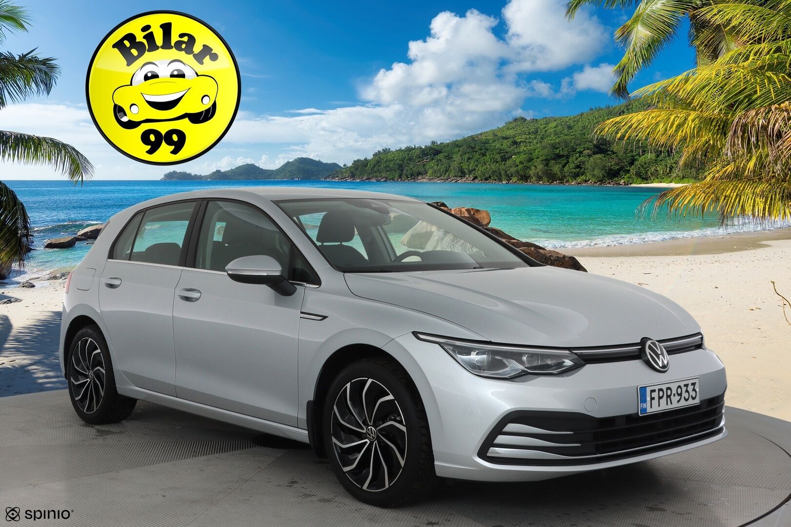 Volkswagen Golf 2021 First Edition Style 1,5 eTSI 110kW (MHEV) DSG *ACC / Matrix-LED / Hierova Sportistuin Muistilla / Webasto* - Suomi-auto / Kahdet renkaat alumiinivanteilla / Style-Line