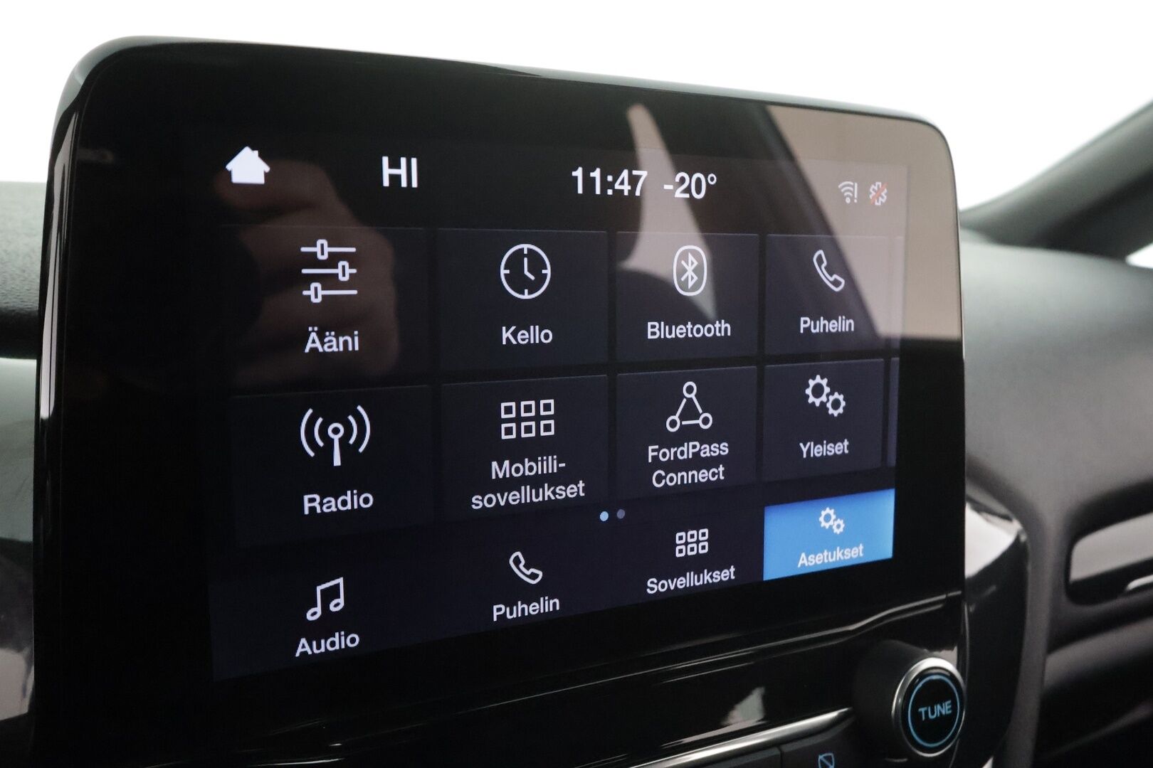 Ford Fiesta 2021 1,0 EcoBoost 125hv A7 Active *Lohko / Sisätilanlämmitin / ACC / LED / P.Kamera / Kaistavahti* - 1-om Suomi-auto / Kahdet renkaat 