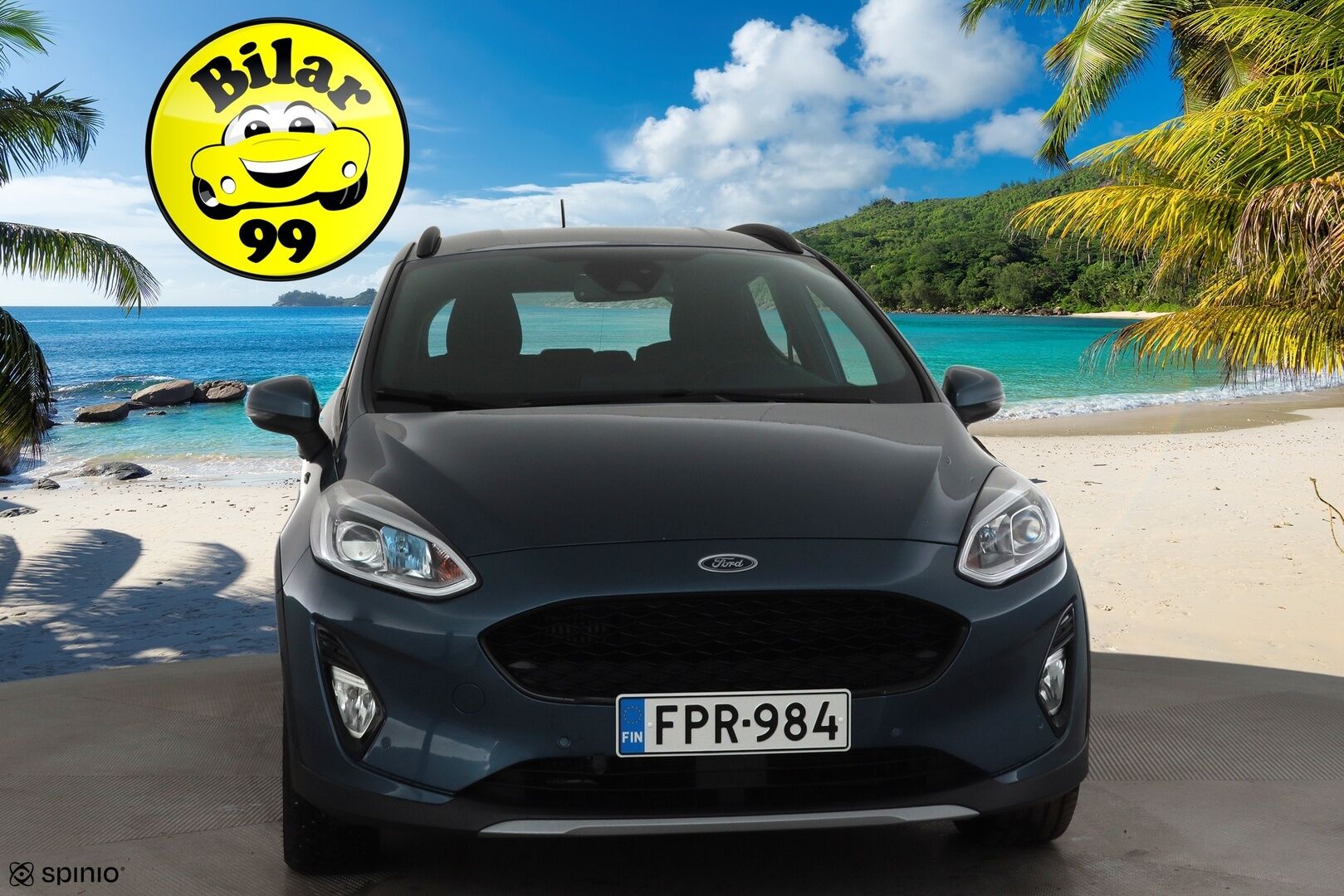 Ford Fiesta 2021 1,0 EcoBoost 125hv A7 Active * Sisätilanlämmitin / ACC / LED / P.Kamera / Kaistavahti * - 1-om Suomi-auto / Kahdet renkaat 