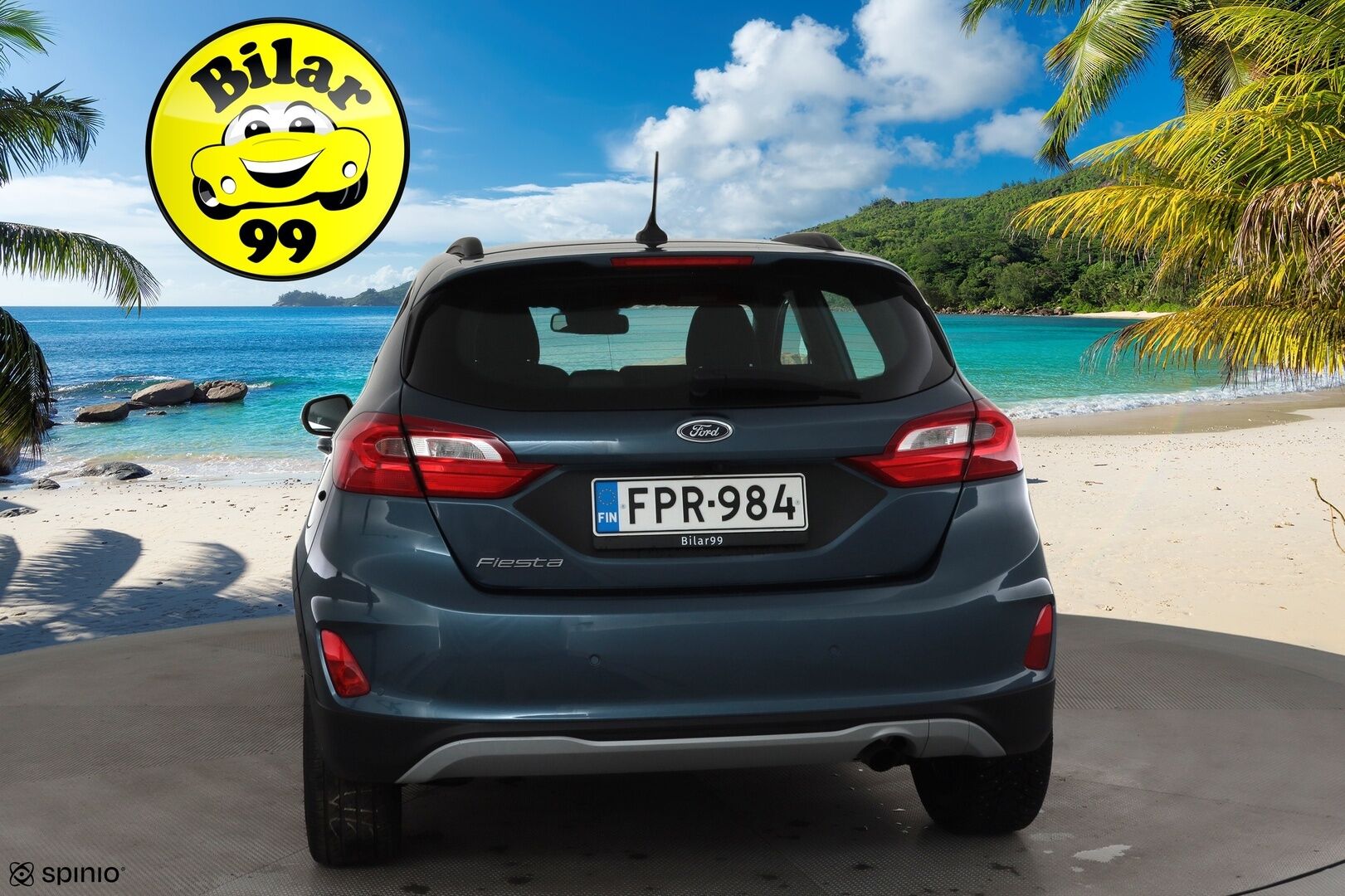 Ford Fiesta 2021 1,0 EcoBoost 125hv A7 Active *Lohko / Sisätilanlämmitin / ACC / LED / P.Kamera / Kaistavahti* - 1-om Suomi-auto / Kahdet renkaat 