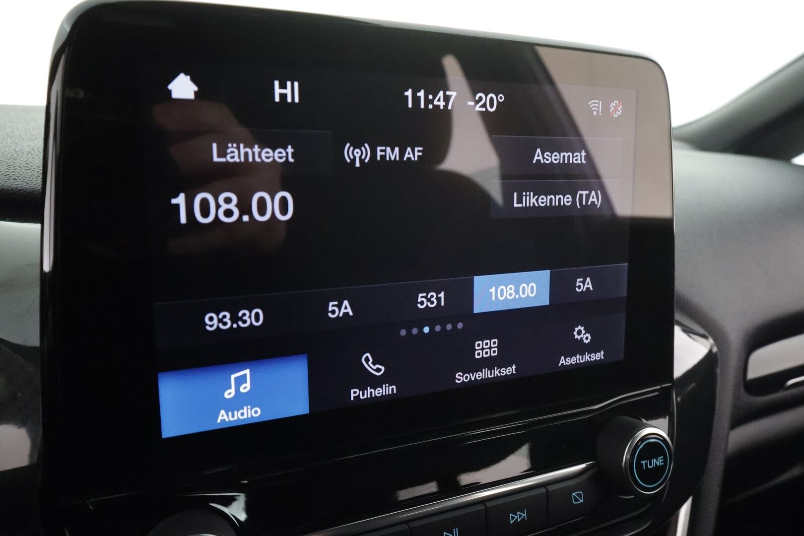 Ford Fiesta 2021 1,0 EcoBoost 125hv A7 Active *Lohko / Sisätilanlämmitin / ACC / LED / P.Kamera / Kaistavahti* - 1-om Suomi-auto / Kahdet renkaat 