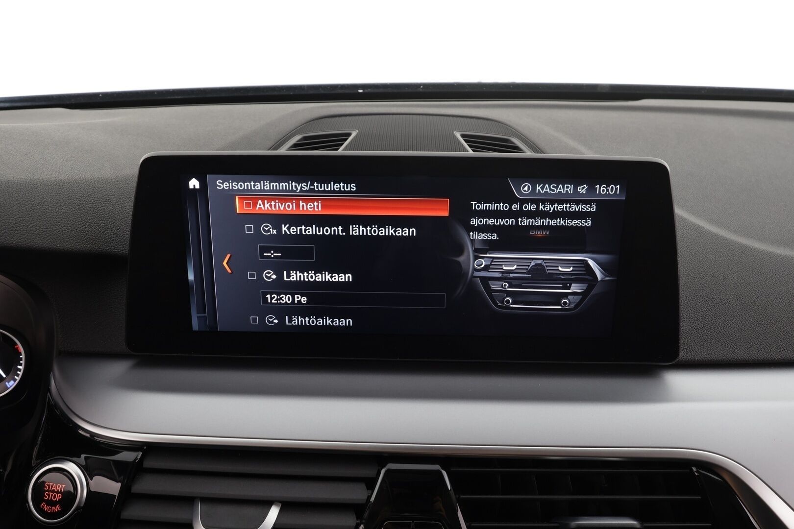 BMW 520 2018 G31 Touring 520d A Business * Webasto / Koukku / LED / Sportnahat / P.kamera / Navi / Kaistavahti / Vakkari * - Kahdet renkaat / Merkkihuollot