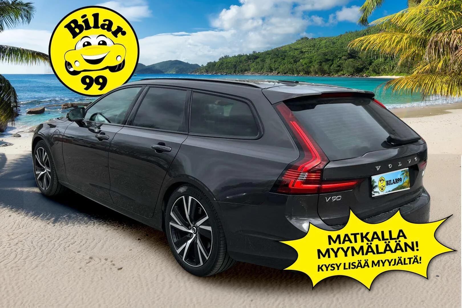 Volvo V90 2021 T6 TwE AWD R-Design aut - 3,99 % KORKOTARJOUS TÄHÄN AUTOON - / Tulossa pian! / H&K / 360 Kamera / Sähkömuistit / Webasto / ACC / Suomi Auto //