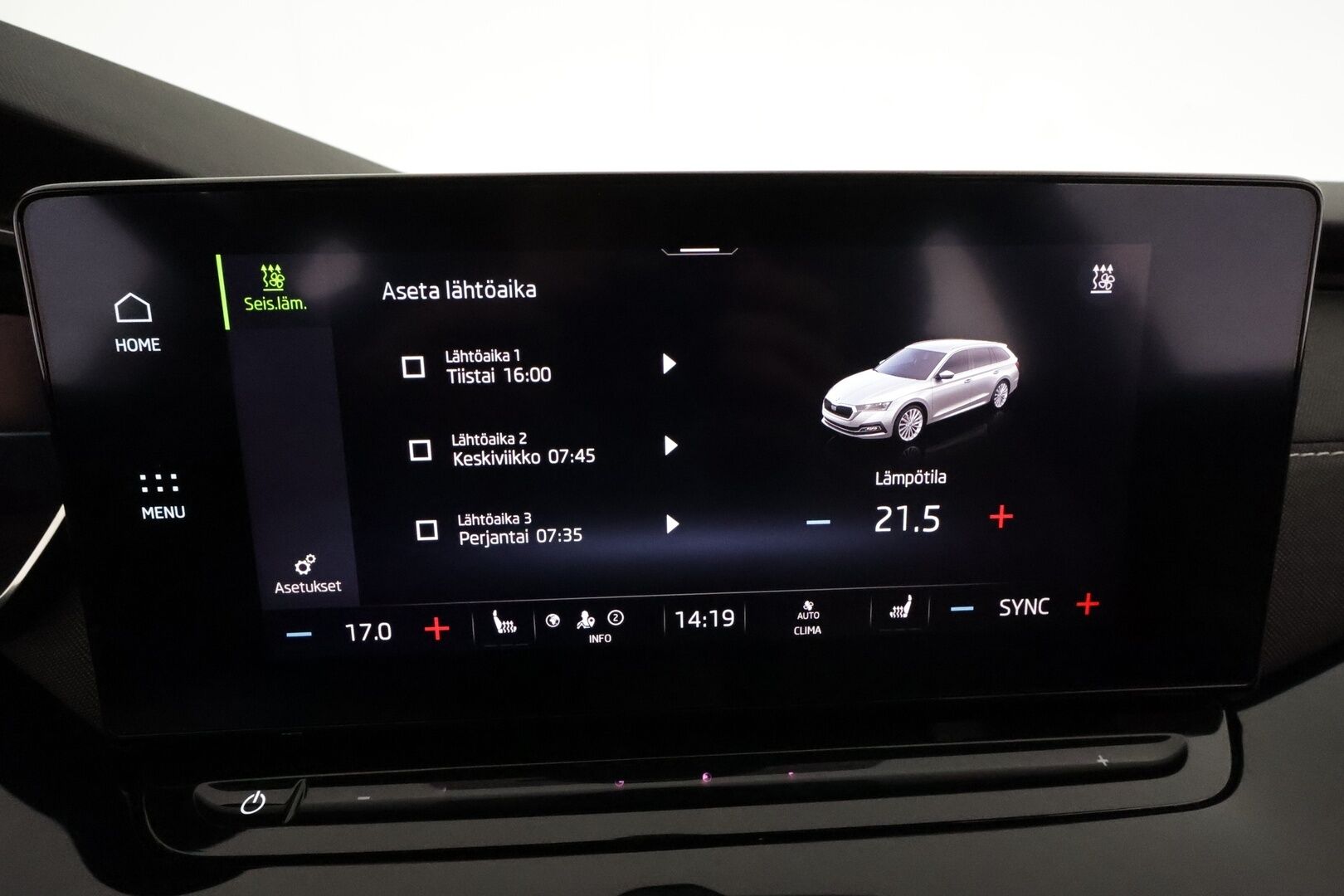 Skoda Octavia 2021 Combi 2,0 TDI 150 Style Launch Edition DSG **Webasto / Koukku / Adapt.Vakkari / Matrix-LED / HUD / P.kamera / Navi** - 1-om Suomi-auto / Merkkihuollettu / Kahdet Renkaat