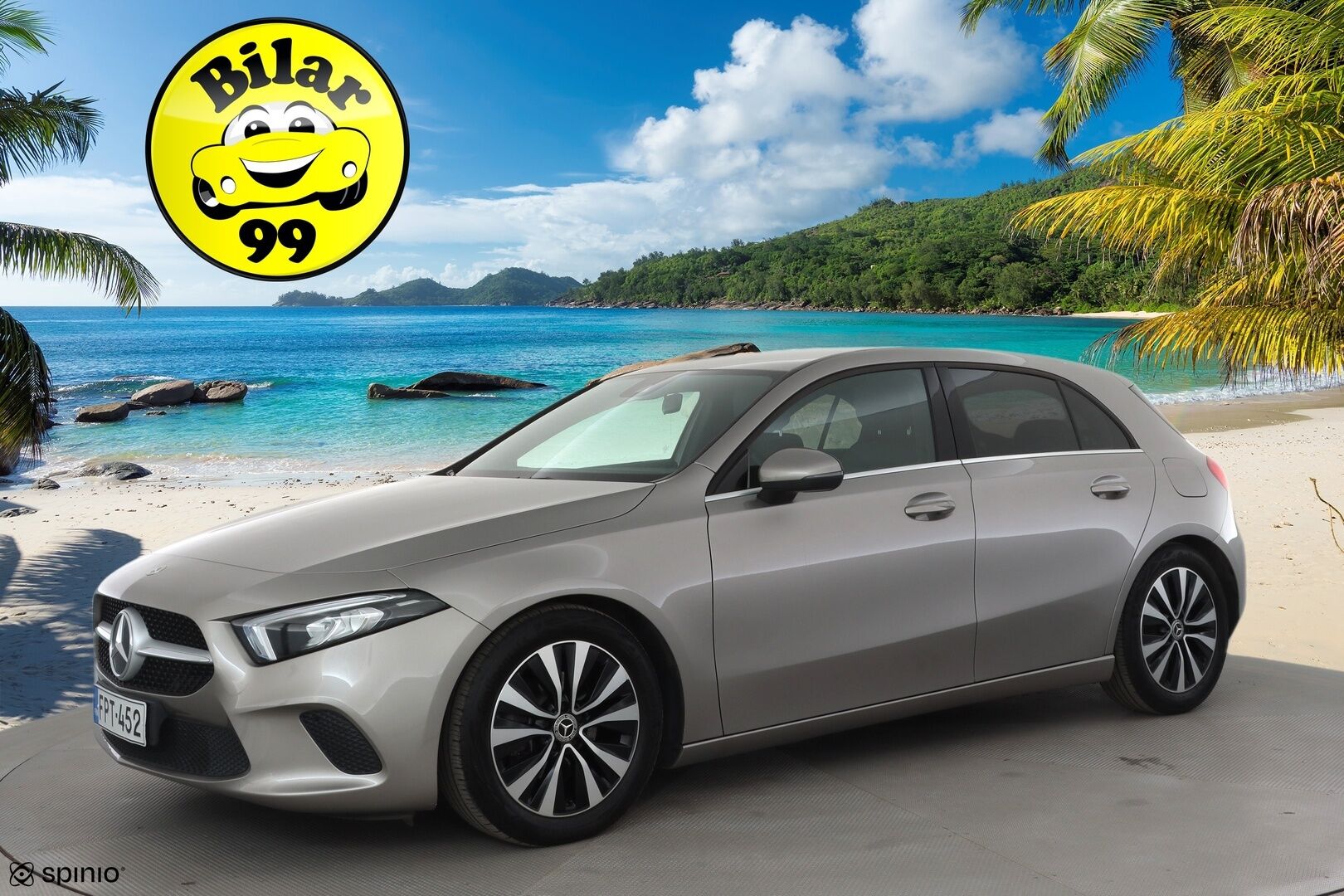 Mercedes-Benz A 2021 180 A Business Style * Vakkari / P.kamera / Puolinahat / Kaistavahti / LED / Sporttipenkit * - Suomi-auto / Kahdet renkaat aluvanteilla - HULLUT AVAJAISHULINAT KORKOTARJOUS 3,29 %