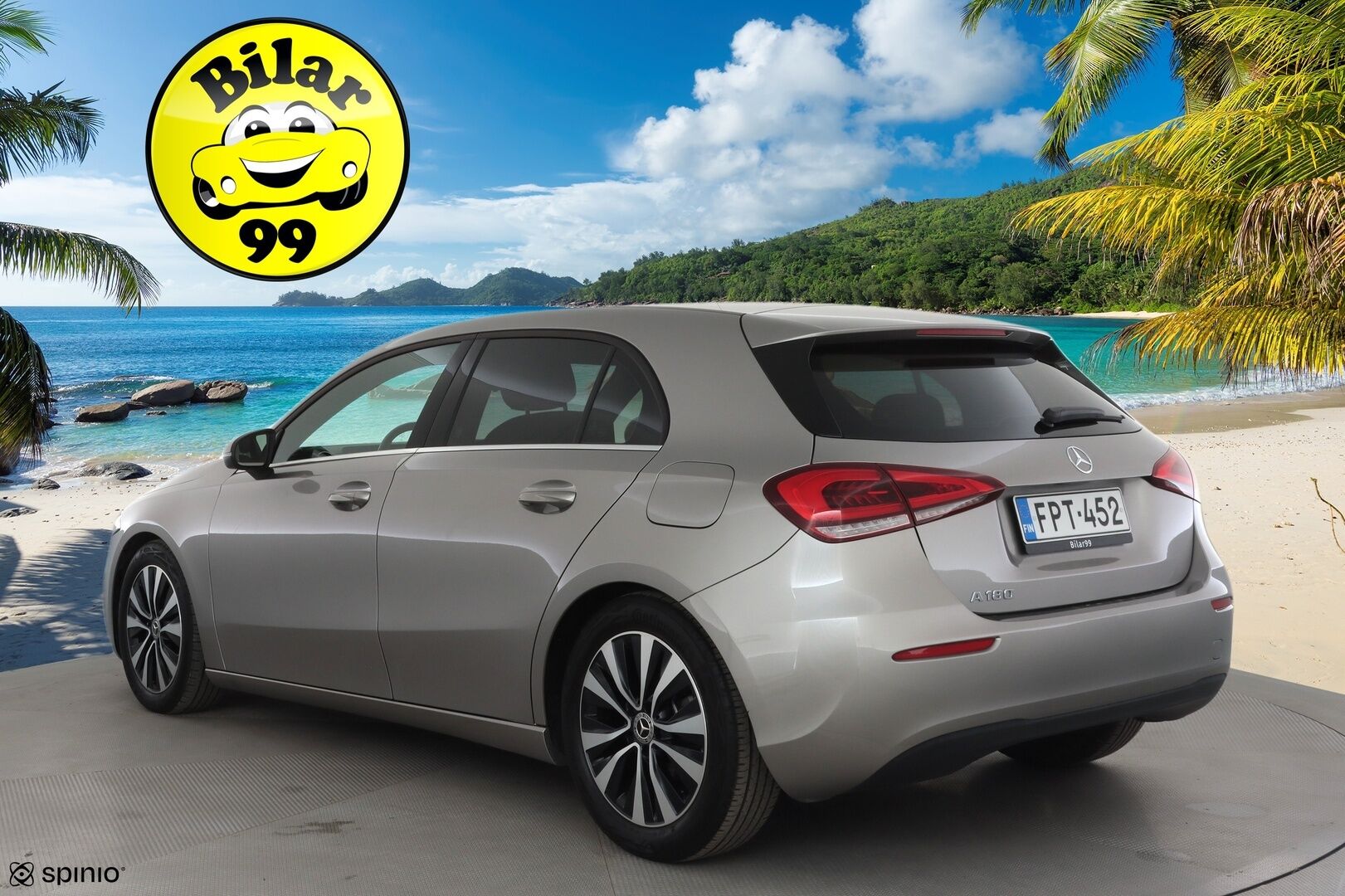 Mercedes-Benz A 2021 180 A Business Style * Vakkari / P.kamera / Puolinahat / Kaistavahti / LED / Sporttipenkit * - Suomi-auto / Kahdet renkaat aluvanteilla - HULLUT AVAJAISHULINAT KORKOTARJOUS 3,29 %