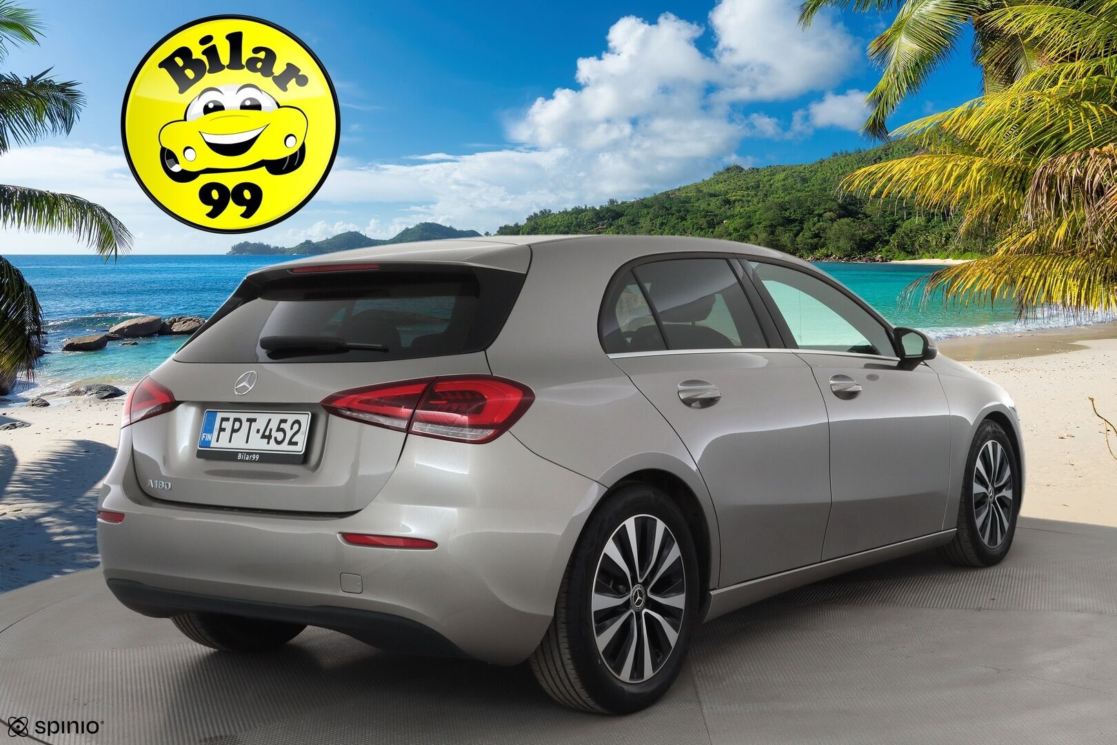 Mercedes-Benz A 2021 180 A Business Style * Vakkari / P.kamera / Puolinahat / Kaistavahti / LED / Sporttipenkit * - Suomi-auto / Kahdet renkaat aluvanteilla - HULLUT AVAJAISHULINAT KORKOTARJOUS 3,29 %