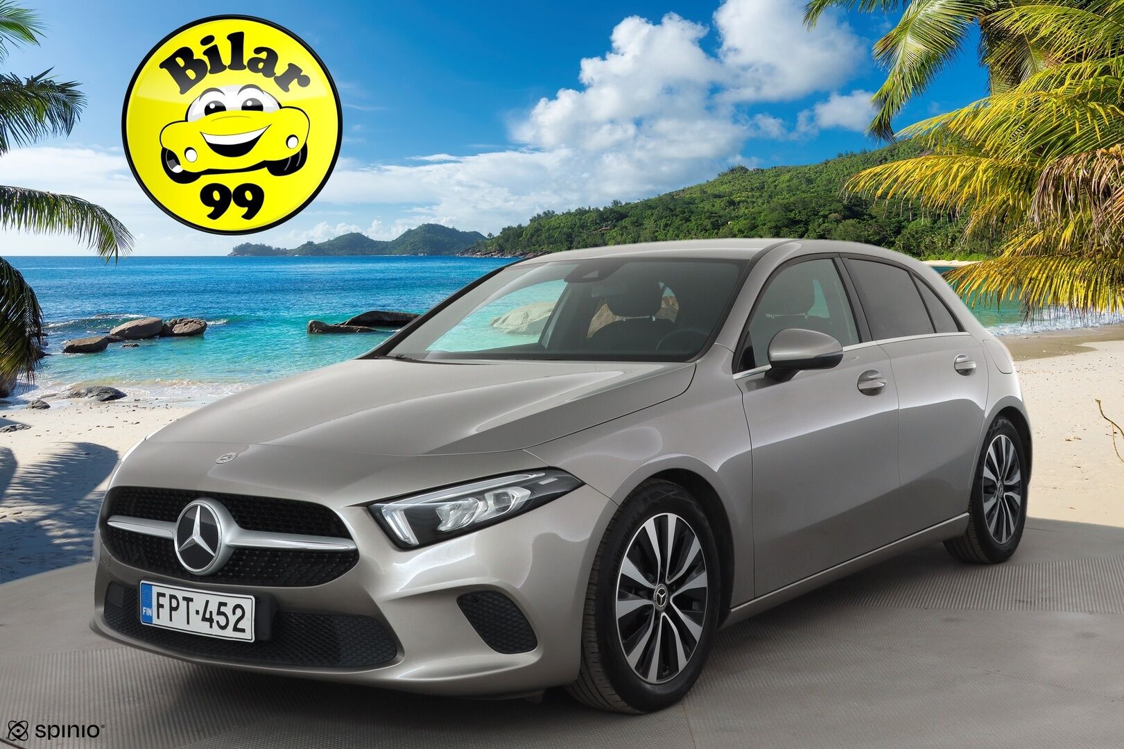 Mercedes-Benz A 2021 180 A Business Style * Vakkari / P.kamera / Puolinahat / Kaistavahti / LED / Sporttipenkit * - Suomi-auto / Kahdet renkaat aluvanteilla - HULLUT AVAJAISHULINAT KORKOTARJOUS 3,29 %