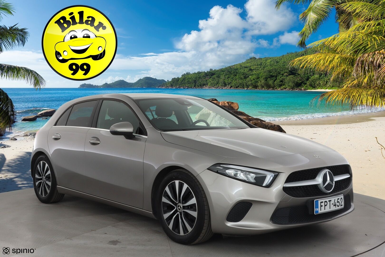 Mercedes-Benz A 2021 180 A Business Style * Vakkari / P.kamera / Puolinahat / Kaistavahti / LED / Sporttipenkit * - Suomi-auto / Kahdet renkaat aluvanteilla - HULLUT AVAJAISHULINAT KORKOTARJOUS 3,29 %