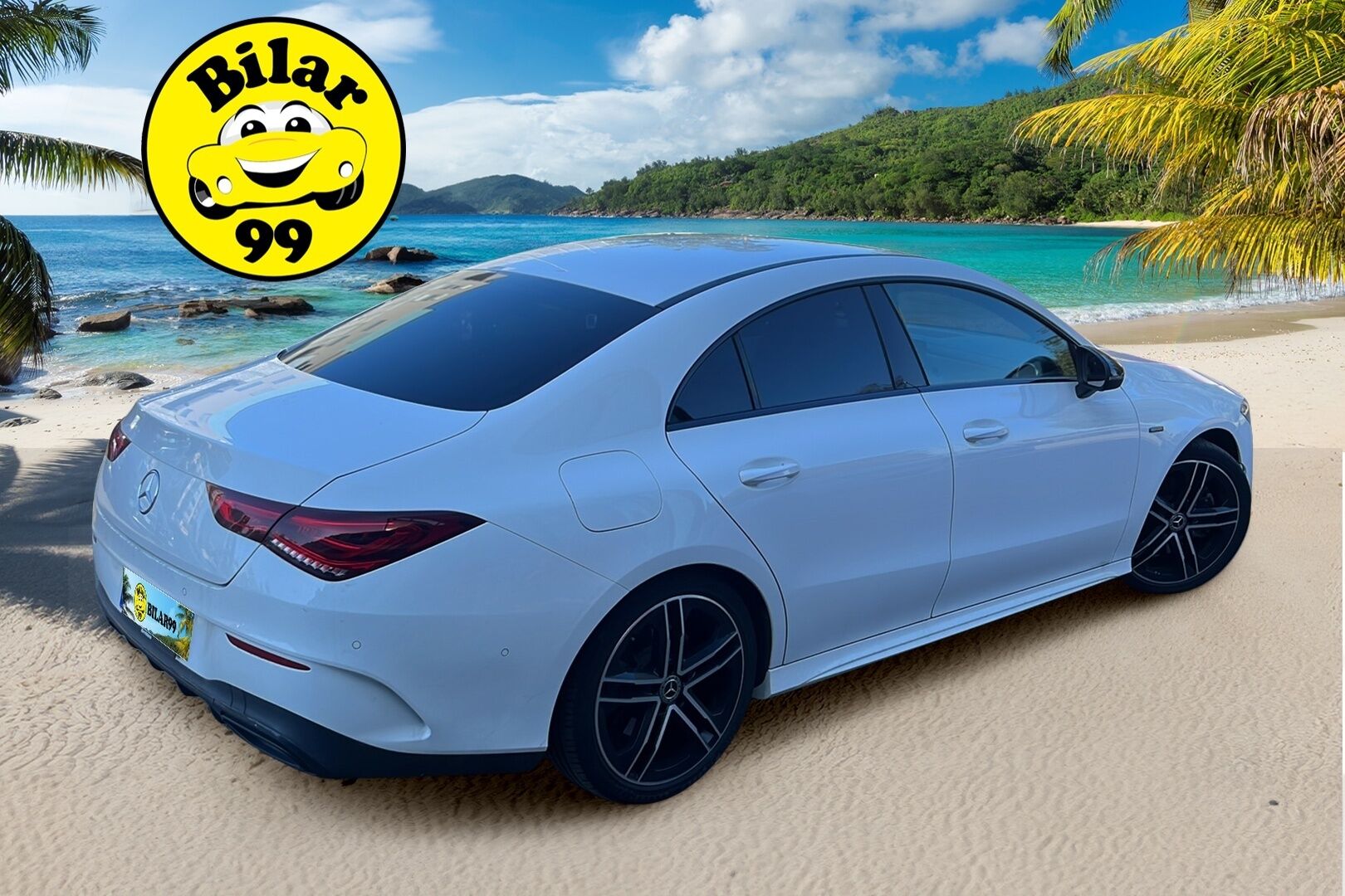 Mercedes-Benz CLA 2021 250 e A Business AMG EQ Power *P.Kamera / Tehdaskoukku / Navi / Digimittaristo* - 3,99 % KORKOTARJOUS TÄHÄN AUTOON 14.9. ASTI! - *2 x renkaat alkuperäisillä vanteilla / Hyvä huoltohistoria / Siisti yksilö* 