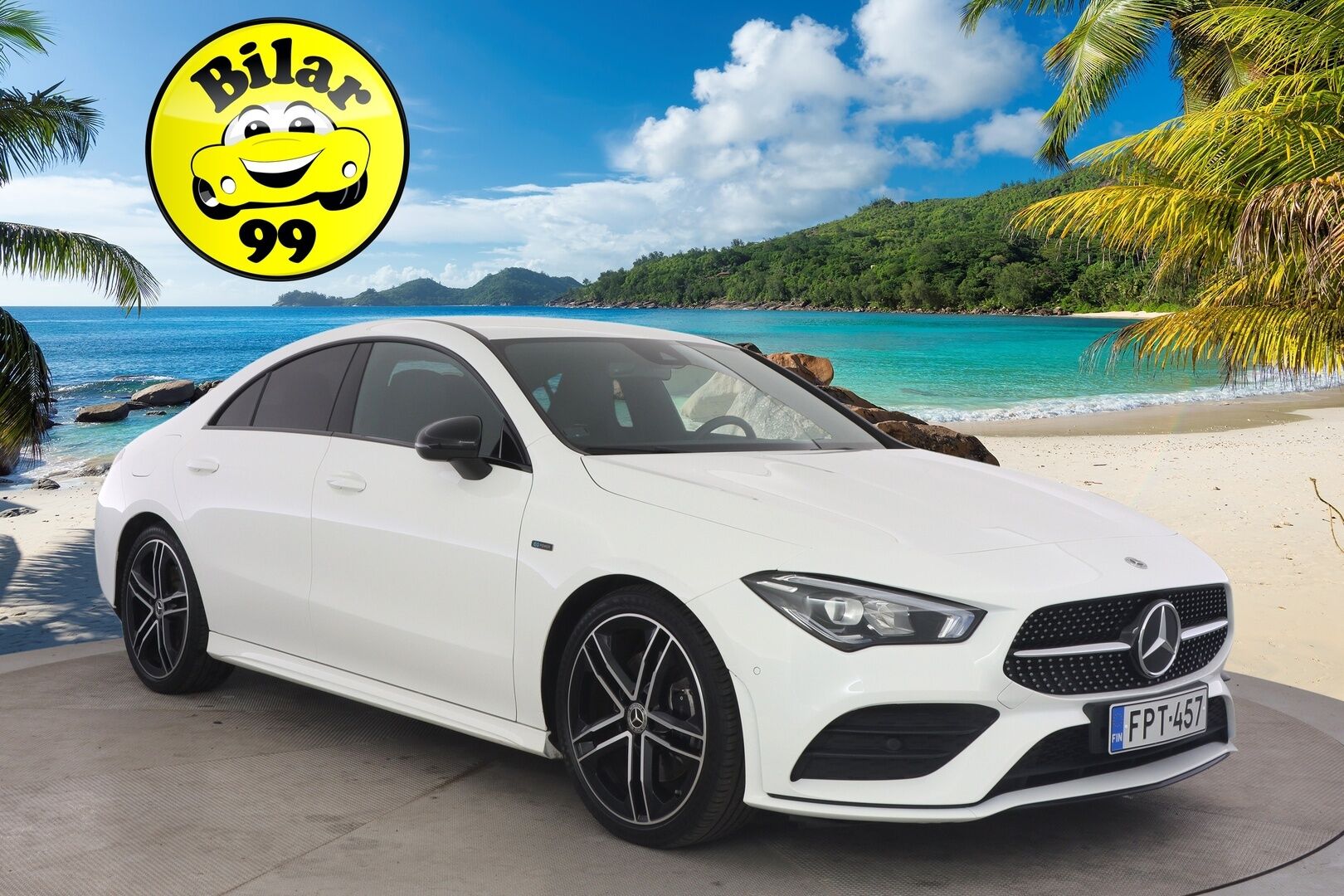 Mercedes-Benz CLA 2021 250 e A Business AMG EQ Power *P.Kamera / Tehdaskoukku / Navi / Digimittaristo* - 3,99 % KORKOTARJOUS TÄHÄN AUTOON 14.9. ASTI! - *2 x renkaat alkuperäisillä vanteilla / Hyvä huoltohistoria / Siisti yksilö* 