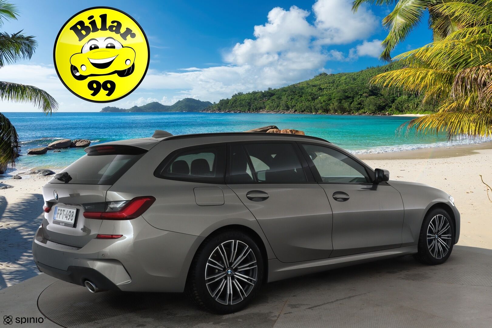 BMW 330 2021 G21 Touring 330e xDrive Business M-Sport *HUD / Individual / Hifi / Comfort Access / Adapt.LED / Muistipenkki* - Suomi-auto / Kahdet renkaat aluvanteilla